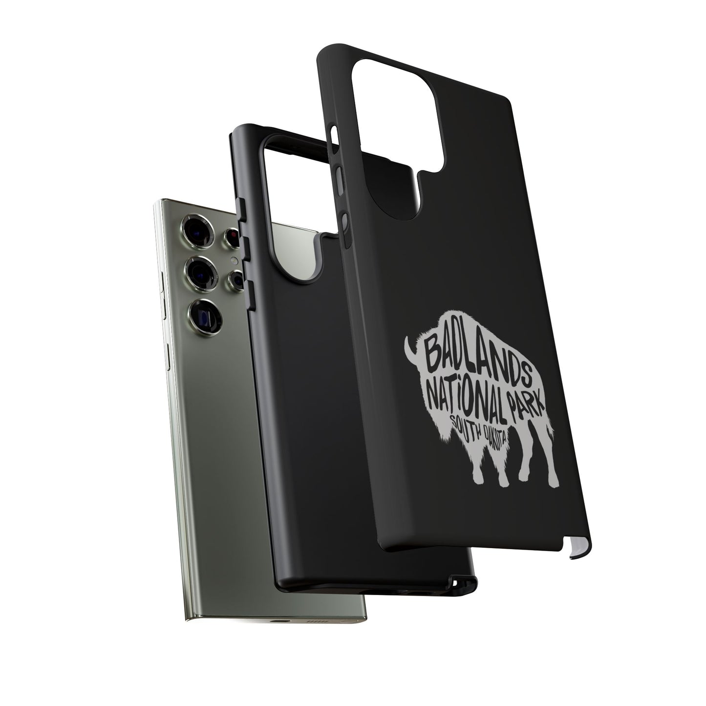 Badlands National Park Phone Case - Bison Design