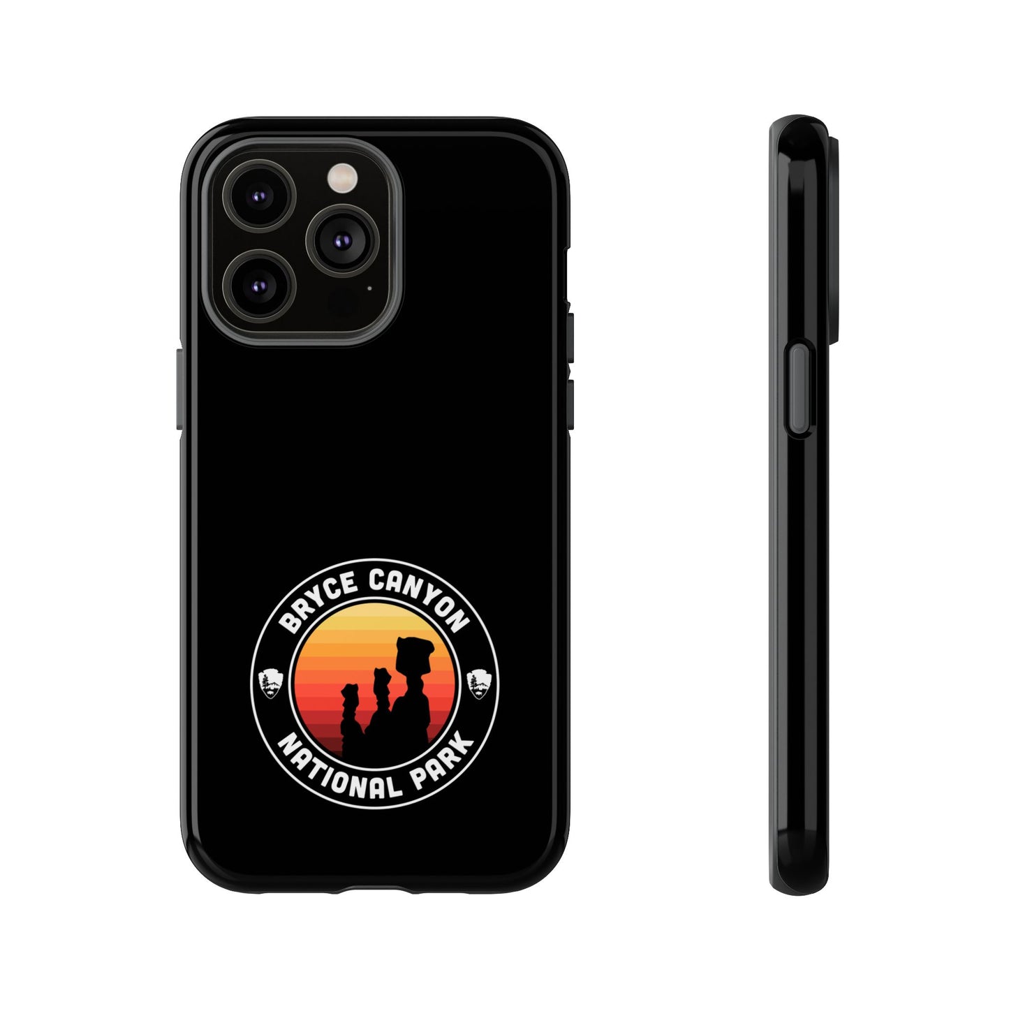 Bryce Canyon National Park Phone Case - Round Emblem Design