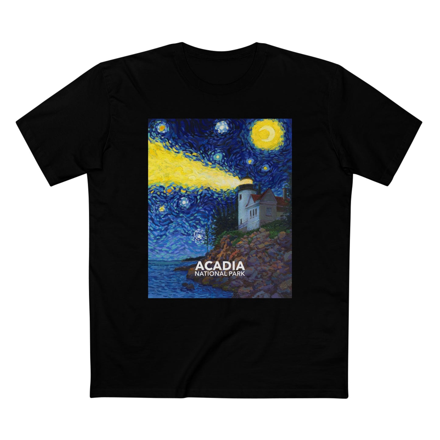 Acadia National Park T-Shirt - Starry Night