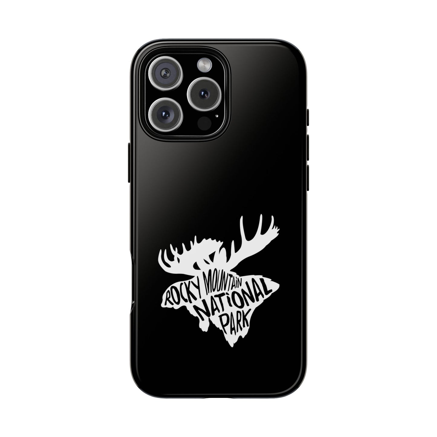 Rocky Mountain National Park Phone Case - Moose Design