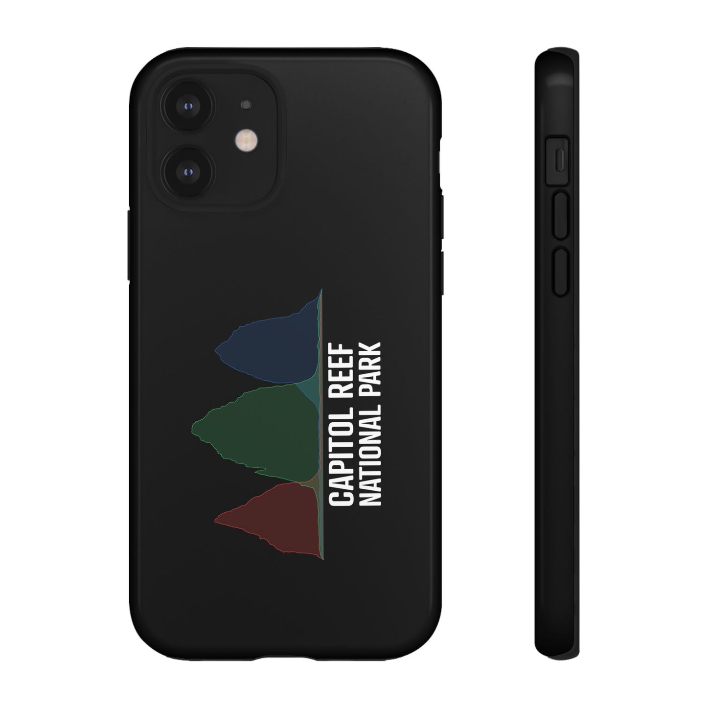 Capitol Reef National Park Phone Case - Histogram Design