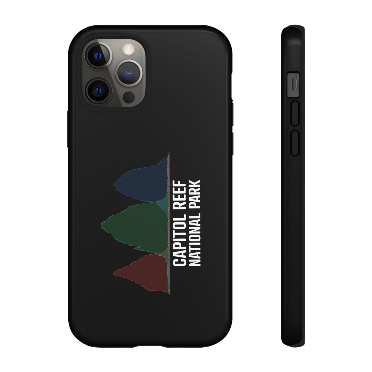 Capitol Reef National Park Phone Case - Histogram Design