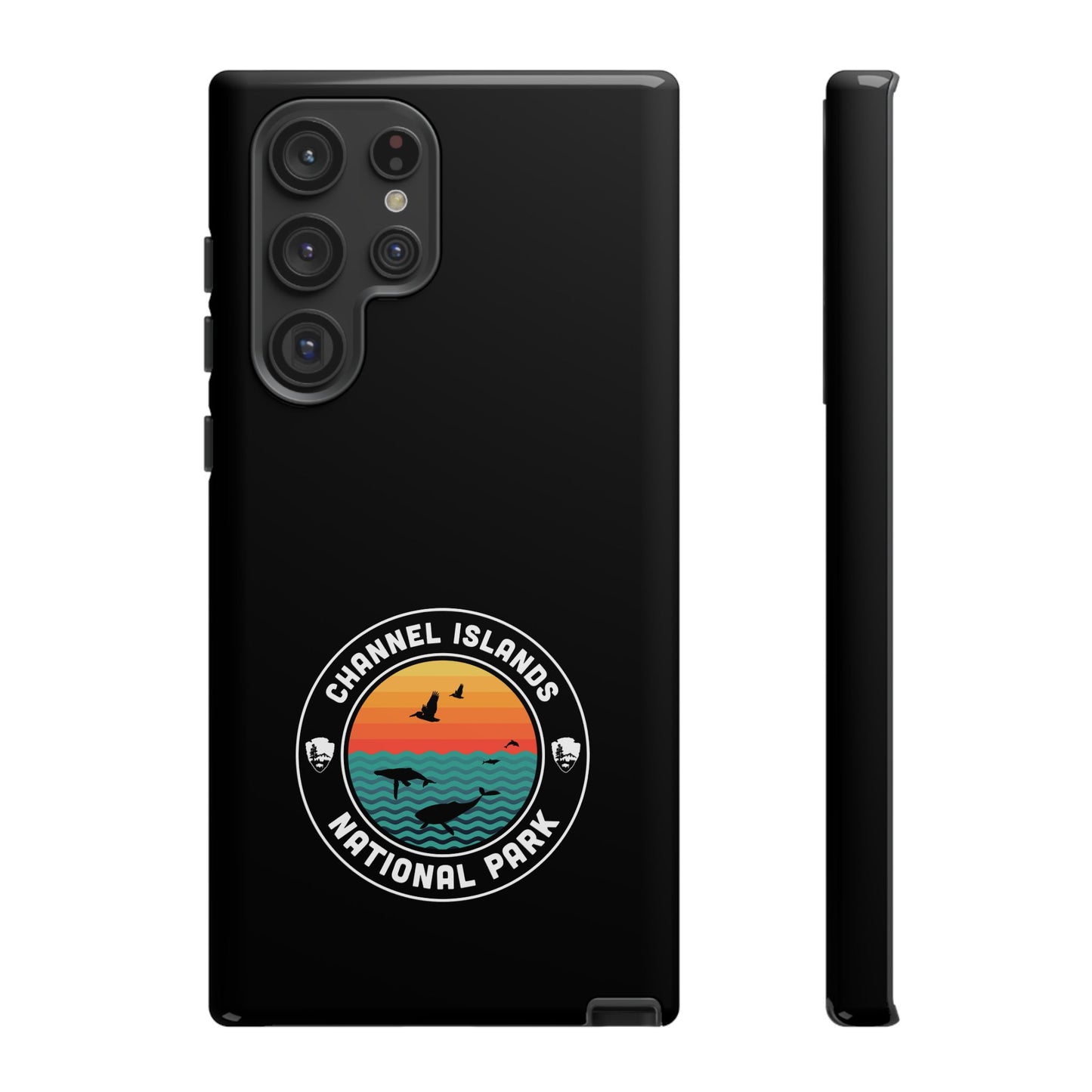 Channel Islands National Park Phone Case - Round Emblem Design