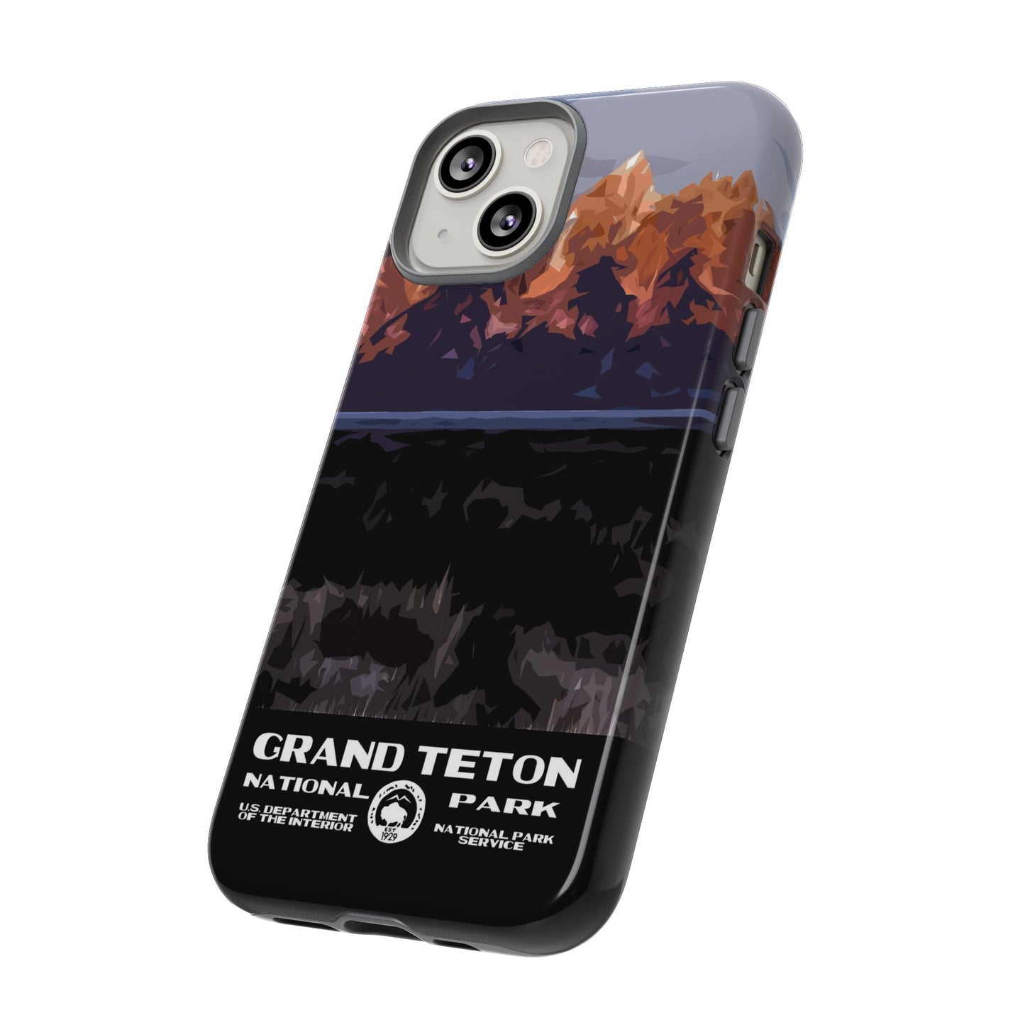 Grand Teton National Park Phone Case - WPA Style