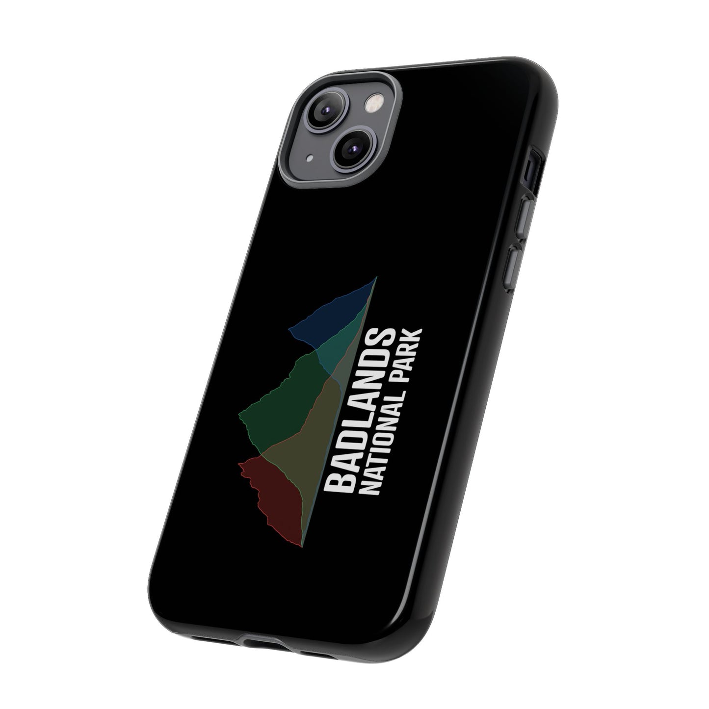 Badlands National Park Phone Case - Histogram Design