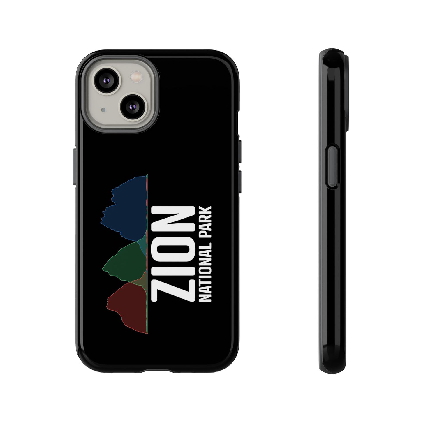 Zion National Park Phone Case - Histogram Design