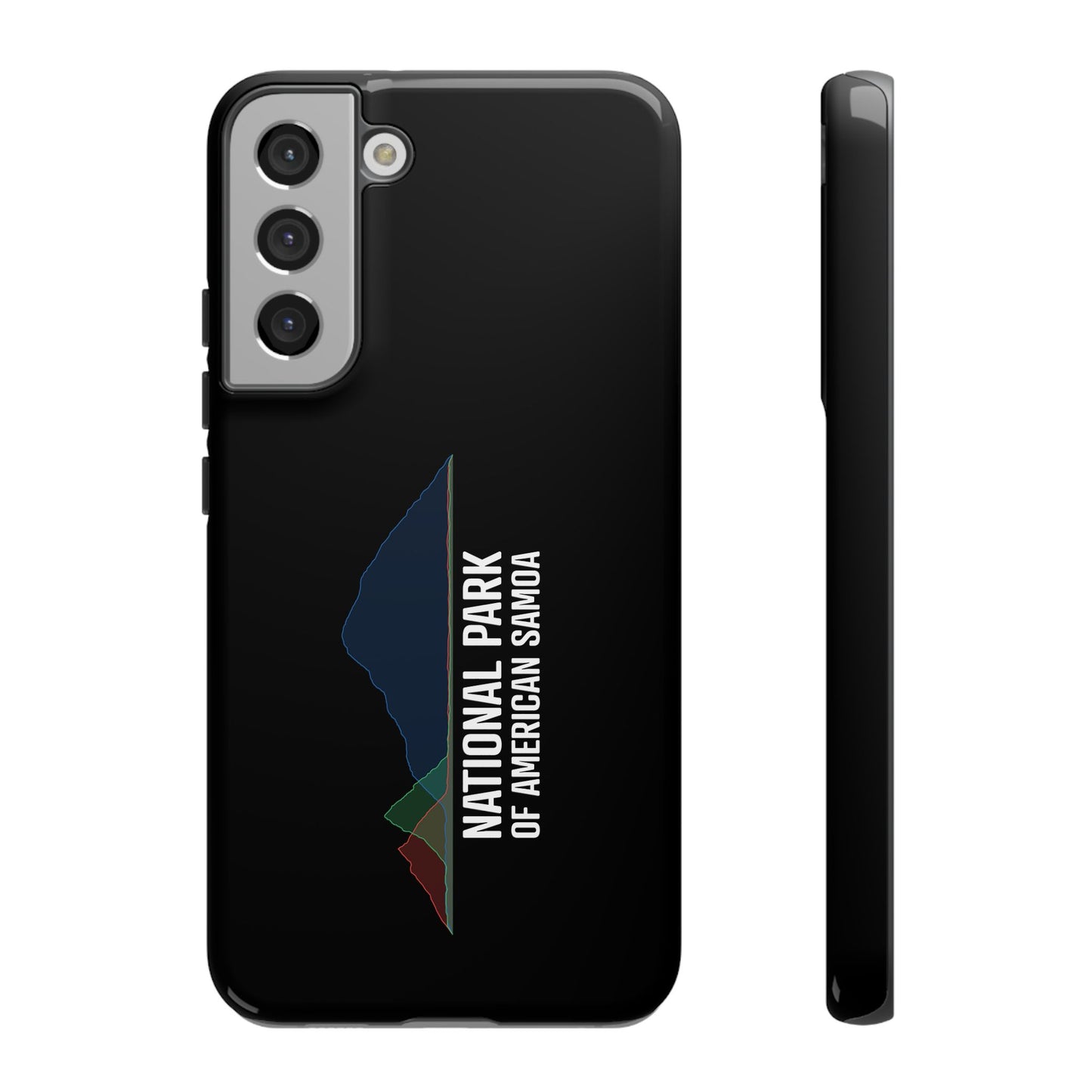 National Park of American Samoa Phone Case - Histogram Design