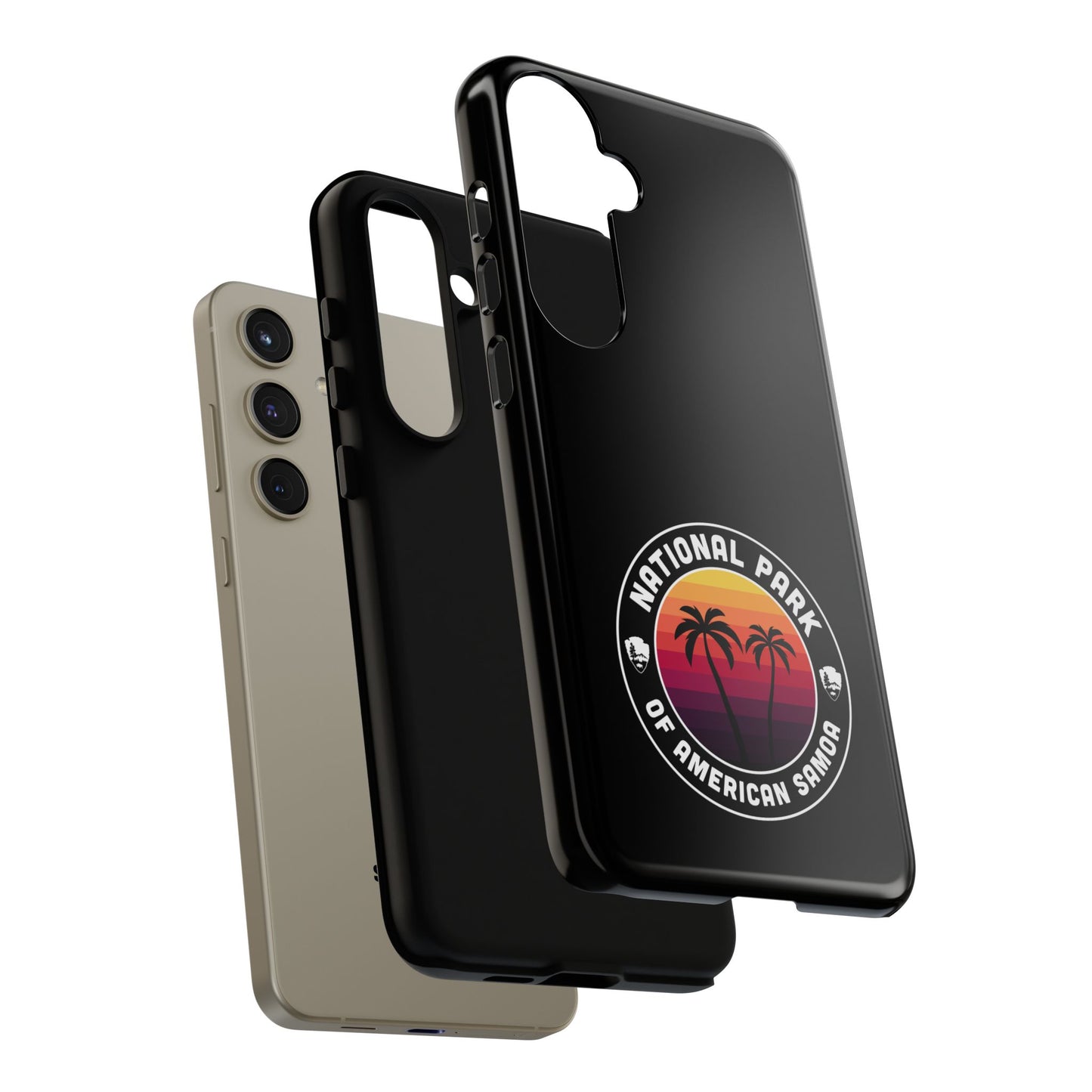 National Park of American Samoa Phone Case - Round Emblem Design