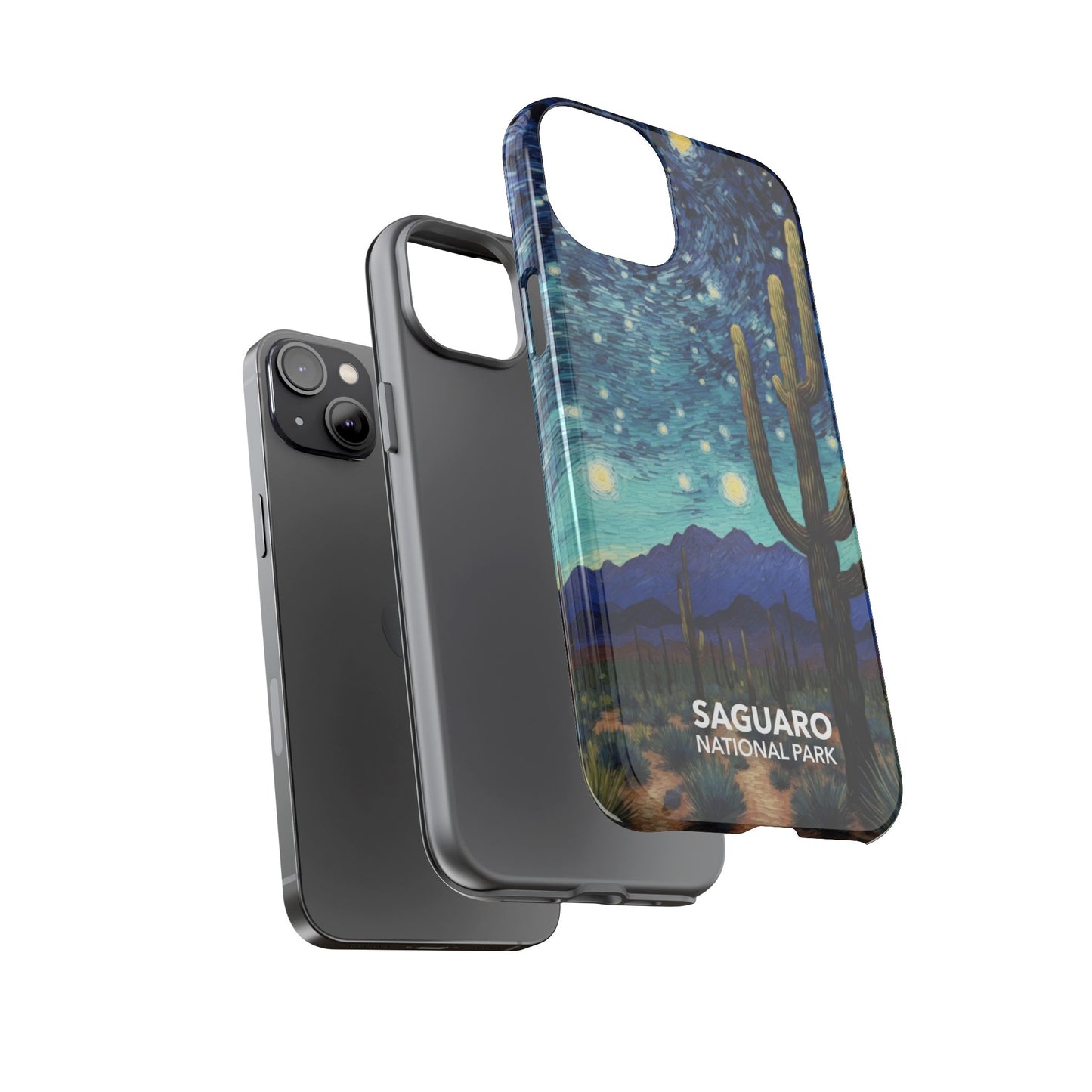 Saguaro National Park Phone Case - Starry Night