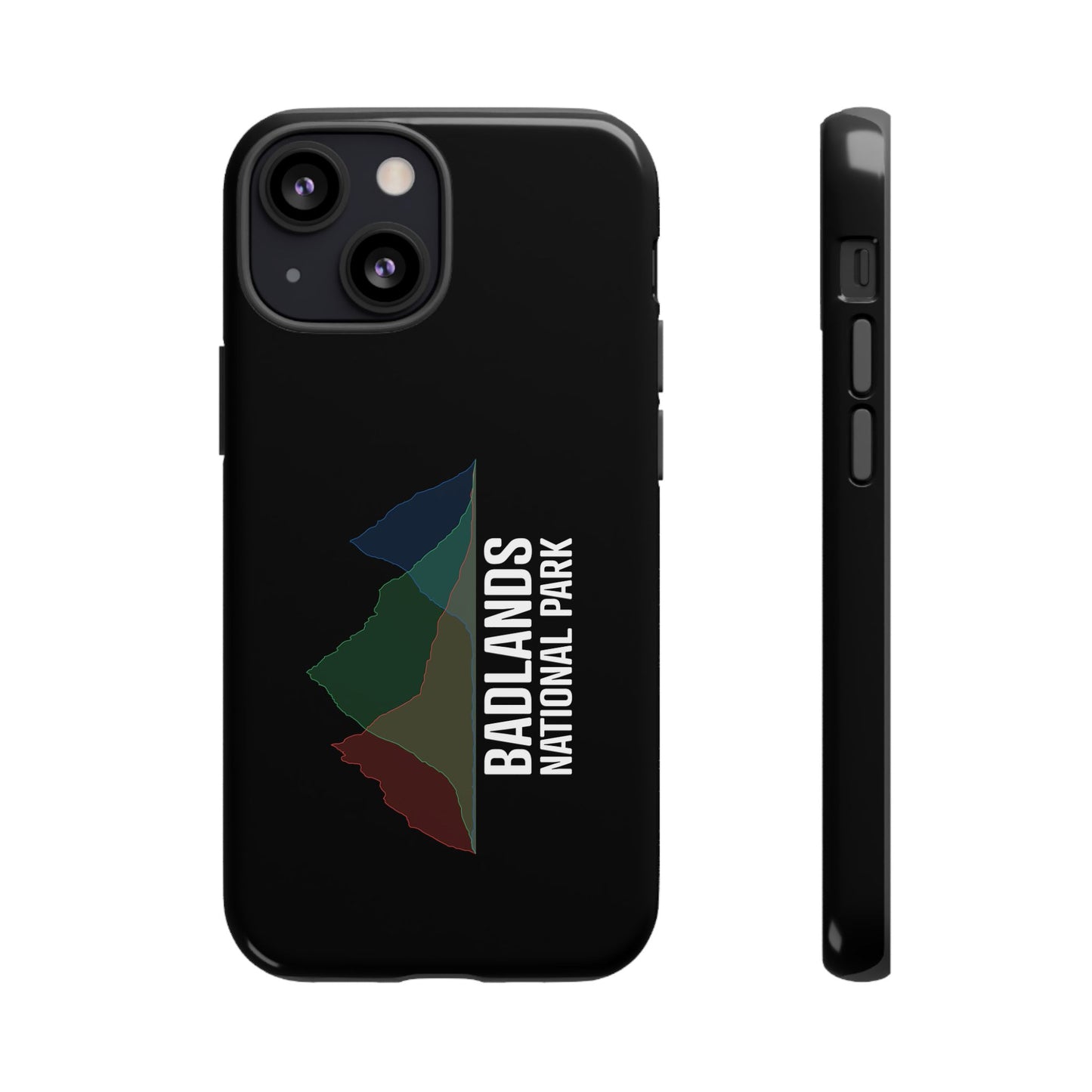 Badlands National Park Phone Case - Histogram Design