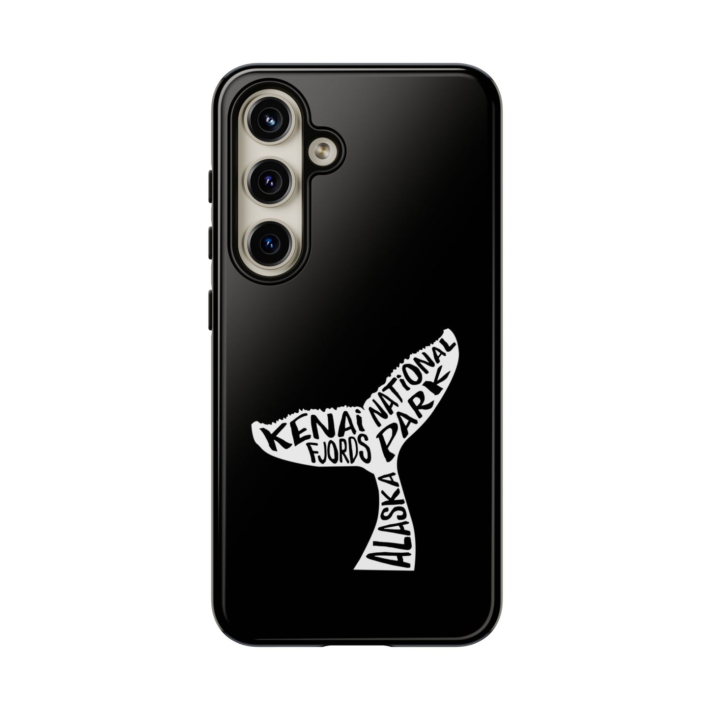 Kenai Fjords National Park Phone Case - Humpback Whale Tale Design