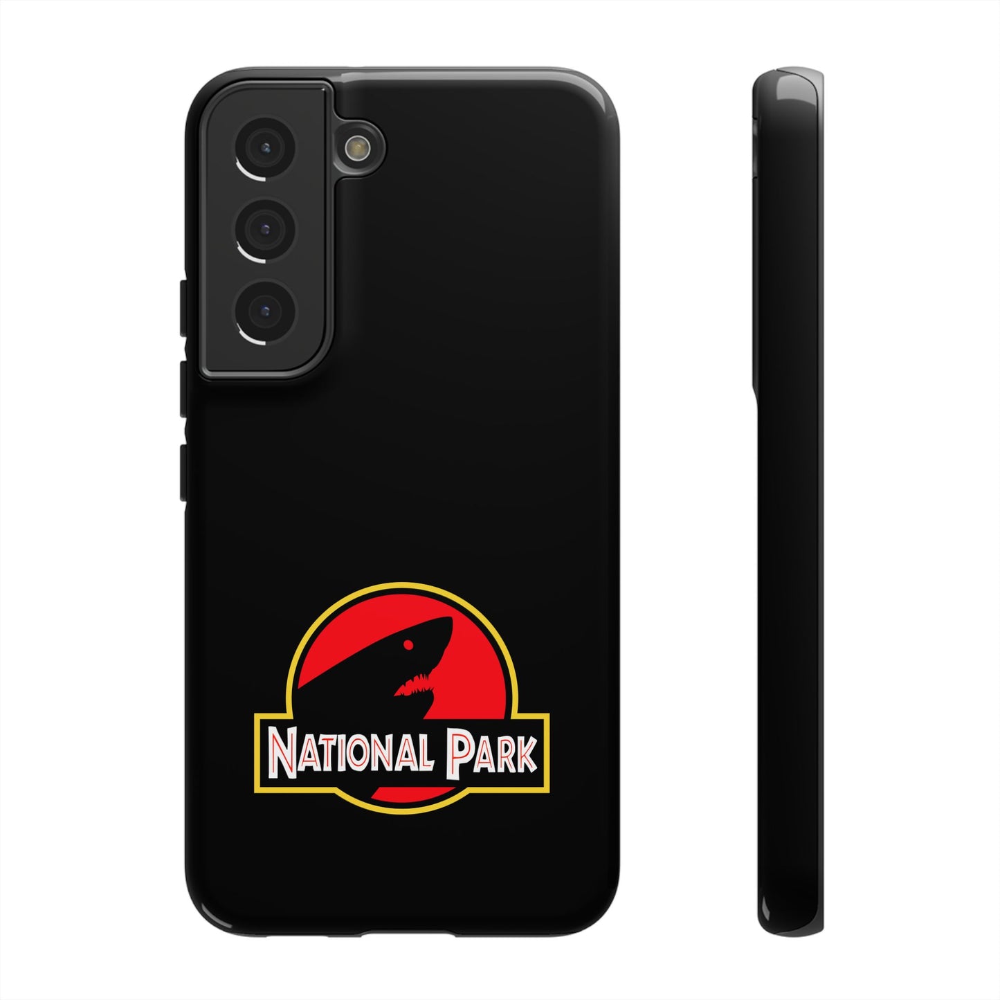 Shark National Park Phone Case - Parody Logo