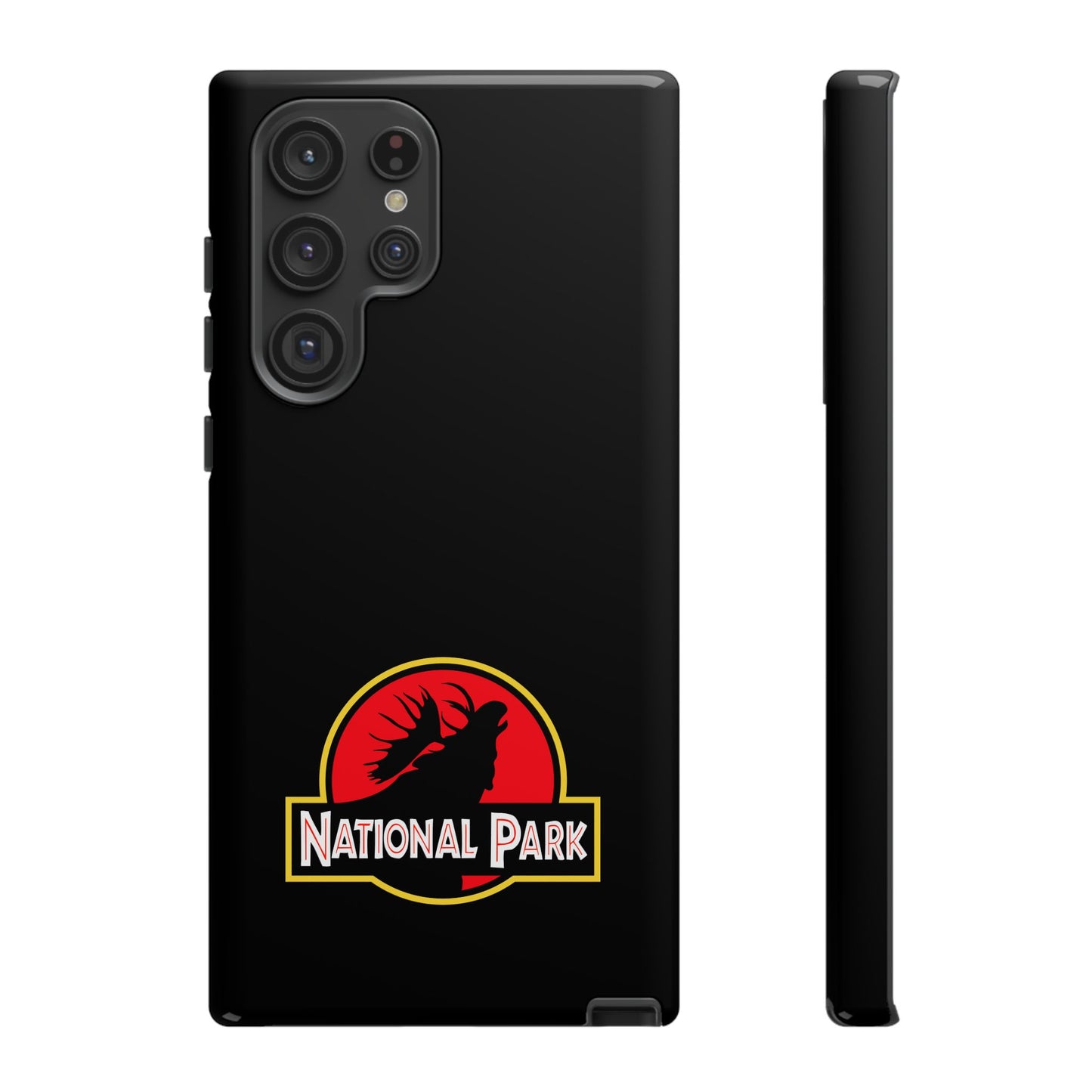 Moose National Park Phone Case - Parody Logo