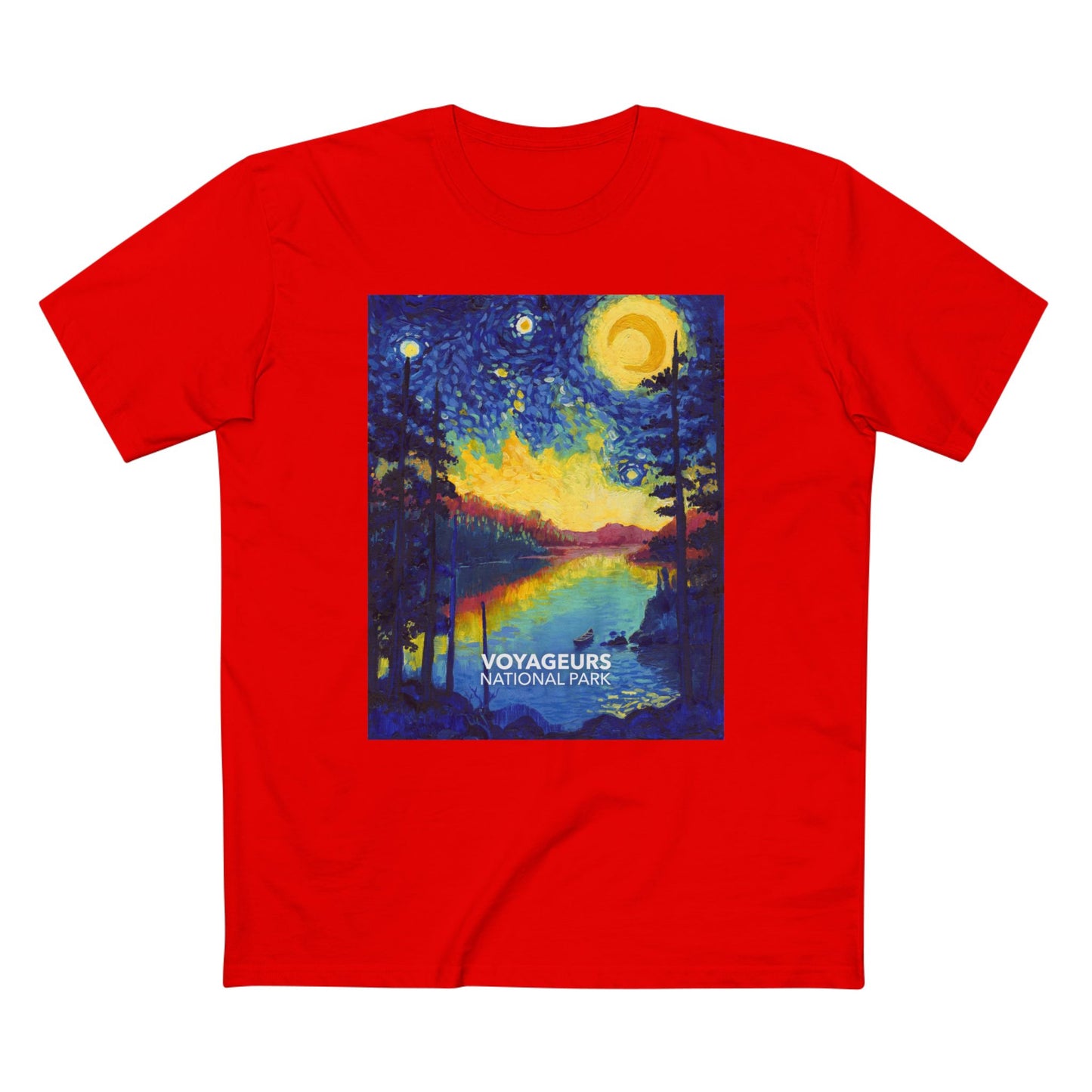 Voyageurs National Park T-Shirt - The Starry Night