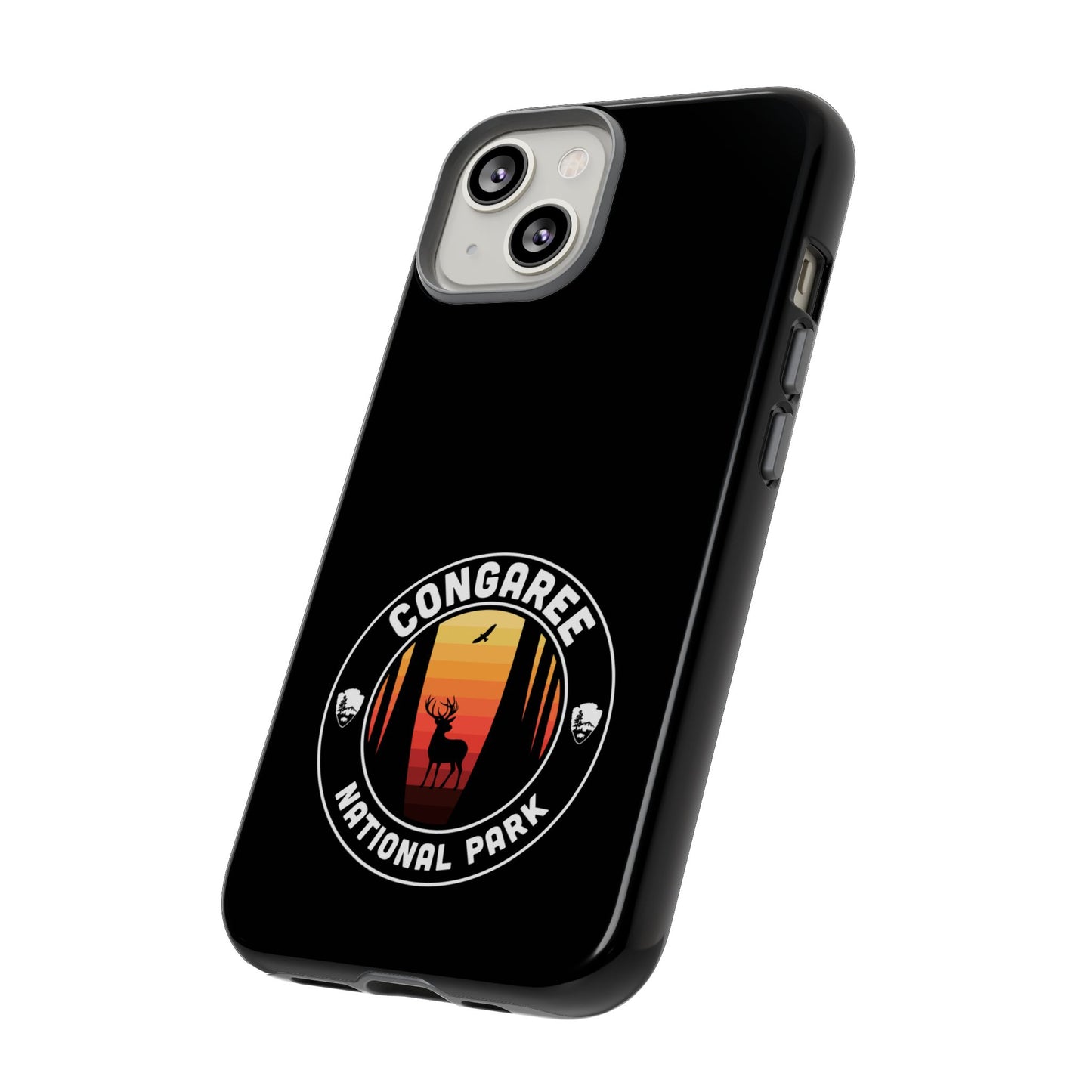 Congaree National Park Phone Case - Round Emblem Design