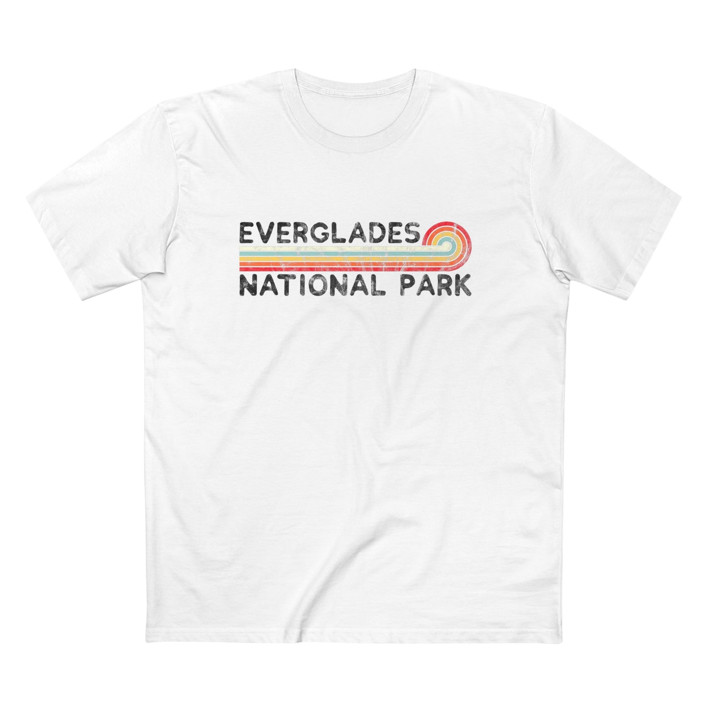 Everglades National Park T-Shirt - Vintage Stretched Sunrise