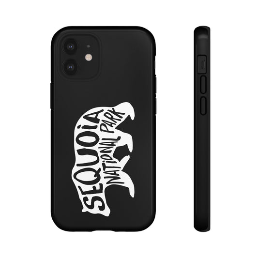 Sequoia National Park Phone Case - Black Bear Design