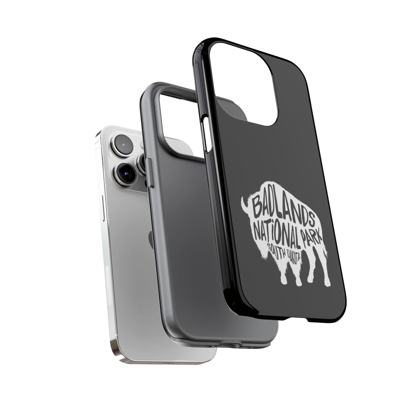 Badlands National Park Phone Case - Bison Design