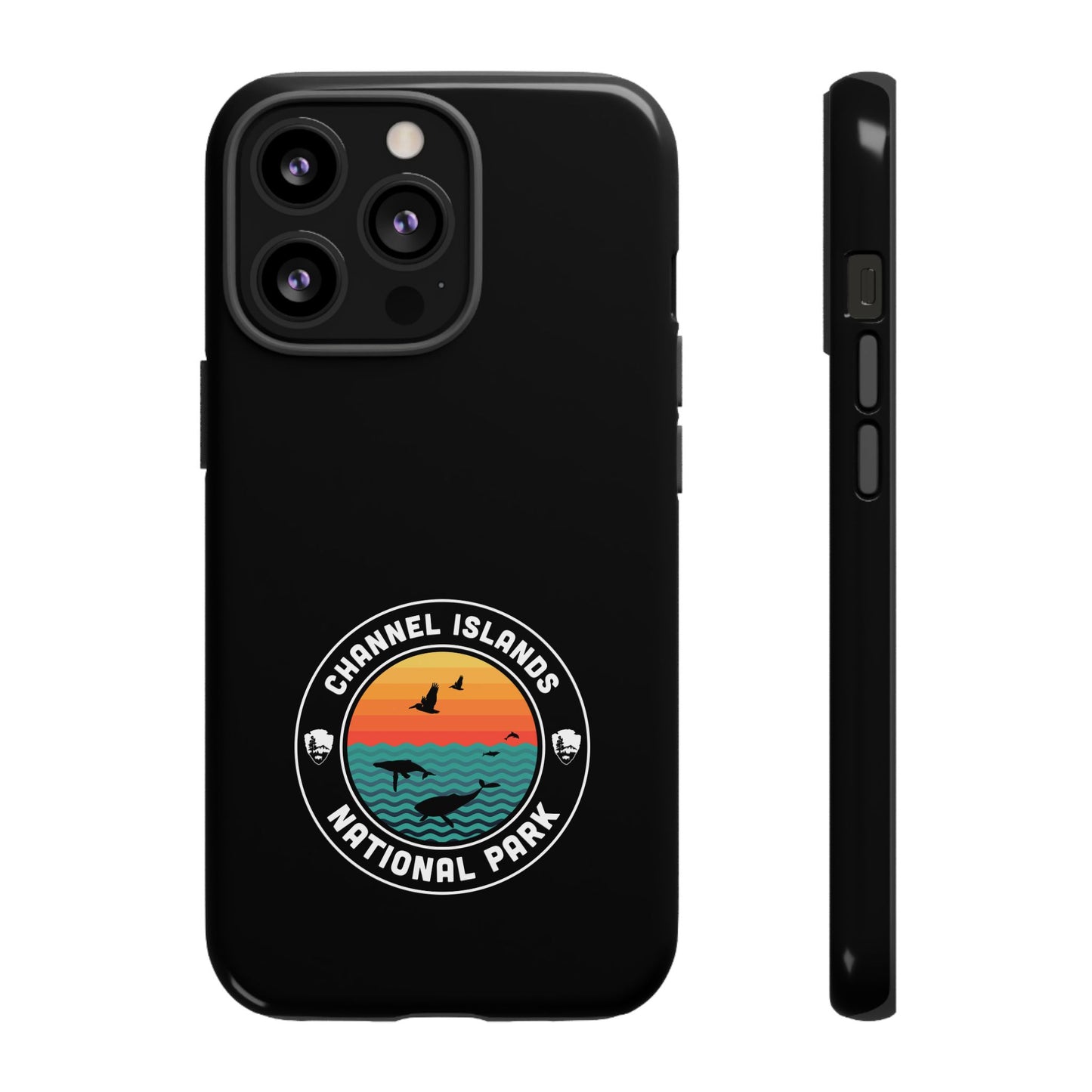 Channel Islands National Park Phone Case - Round Emblem Design