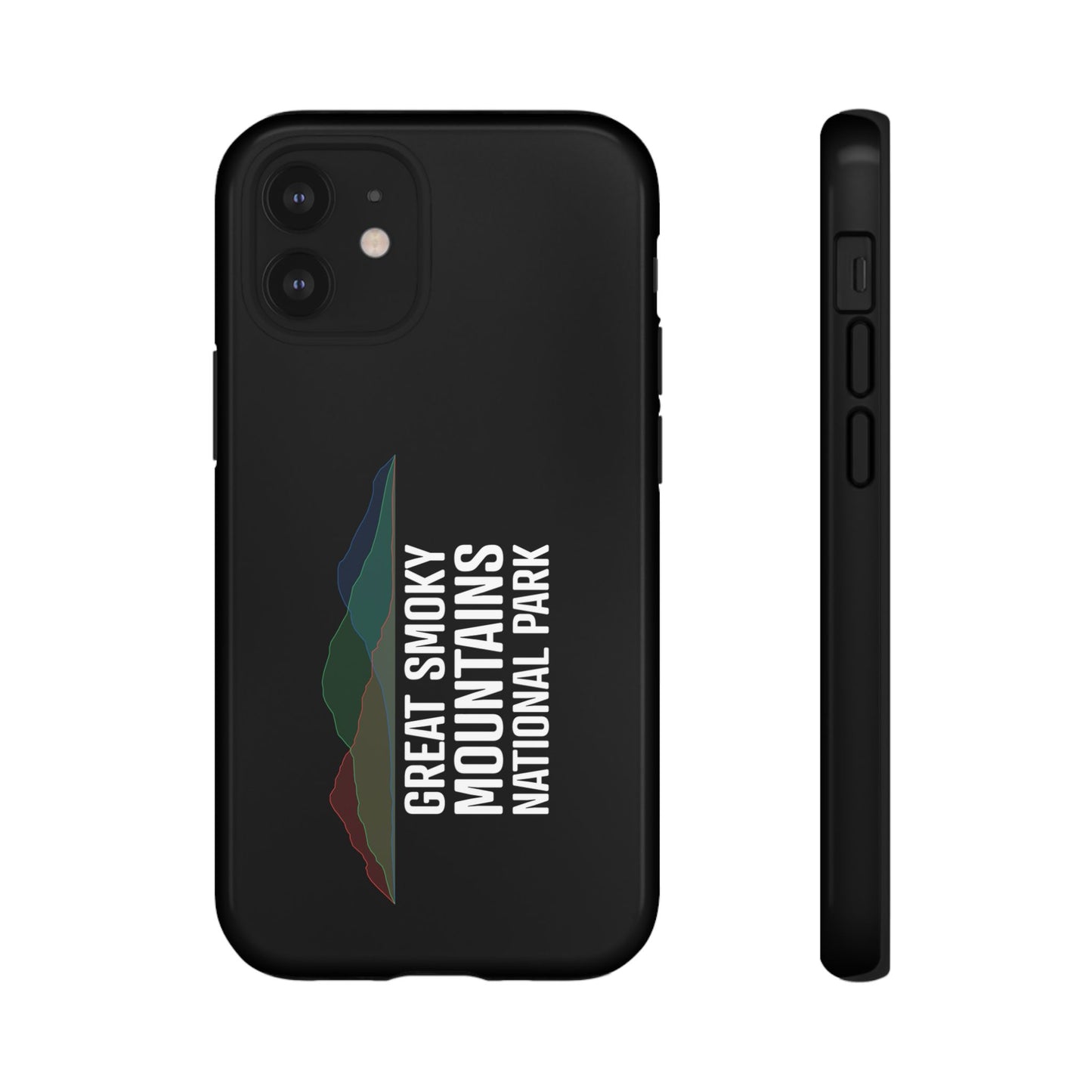 Great Smoky Mountains National Park Phone Case - Histogram Design