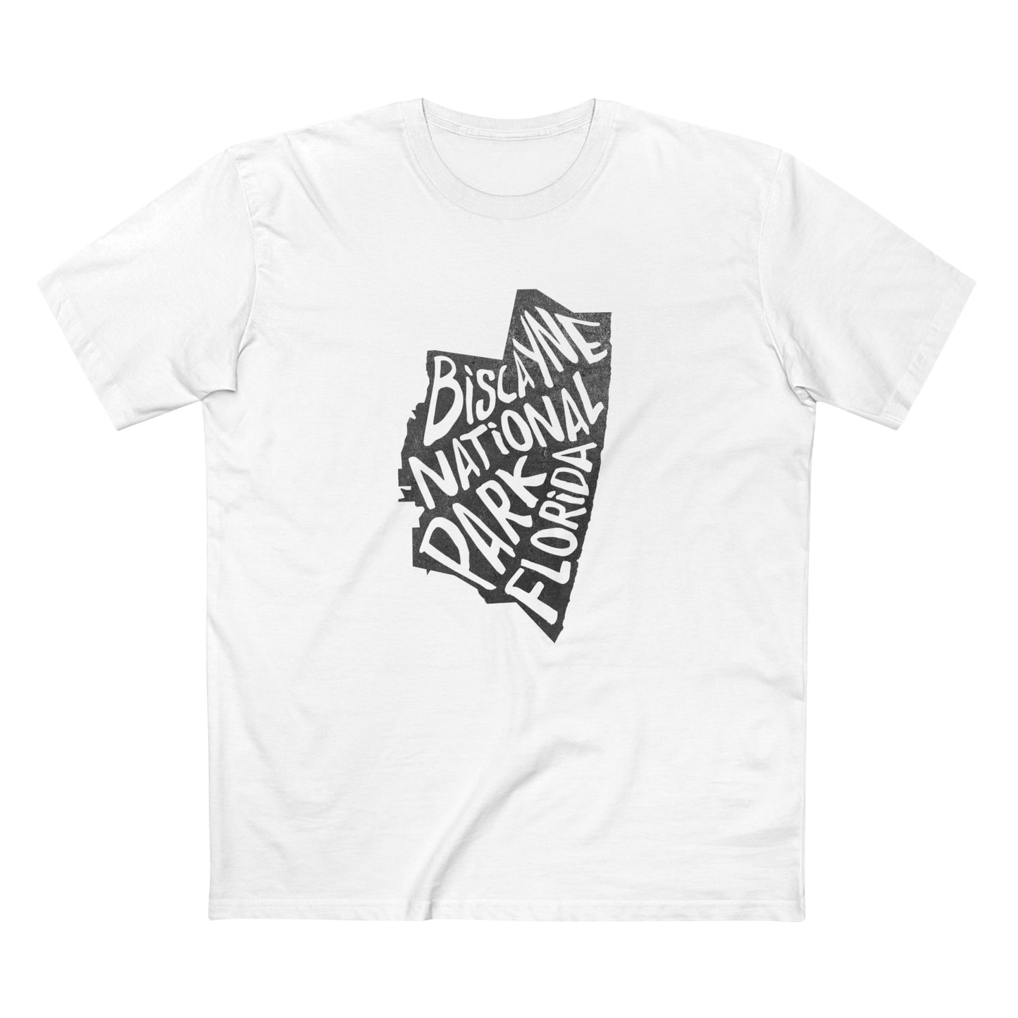 Biscayne National Park T-Shirt - Map