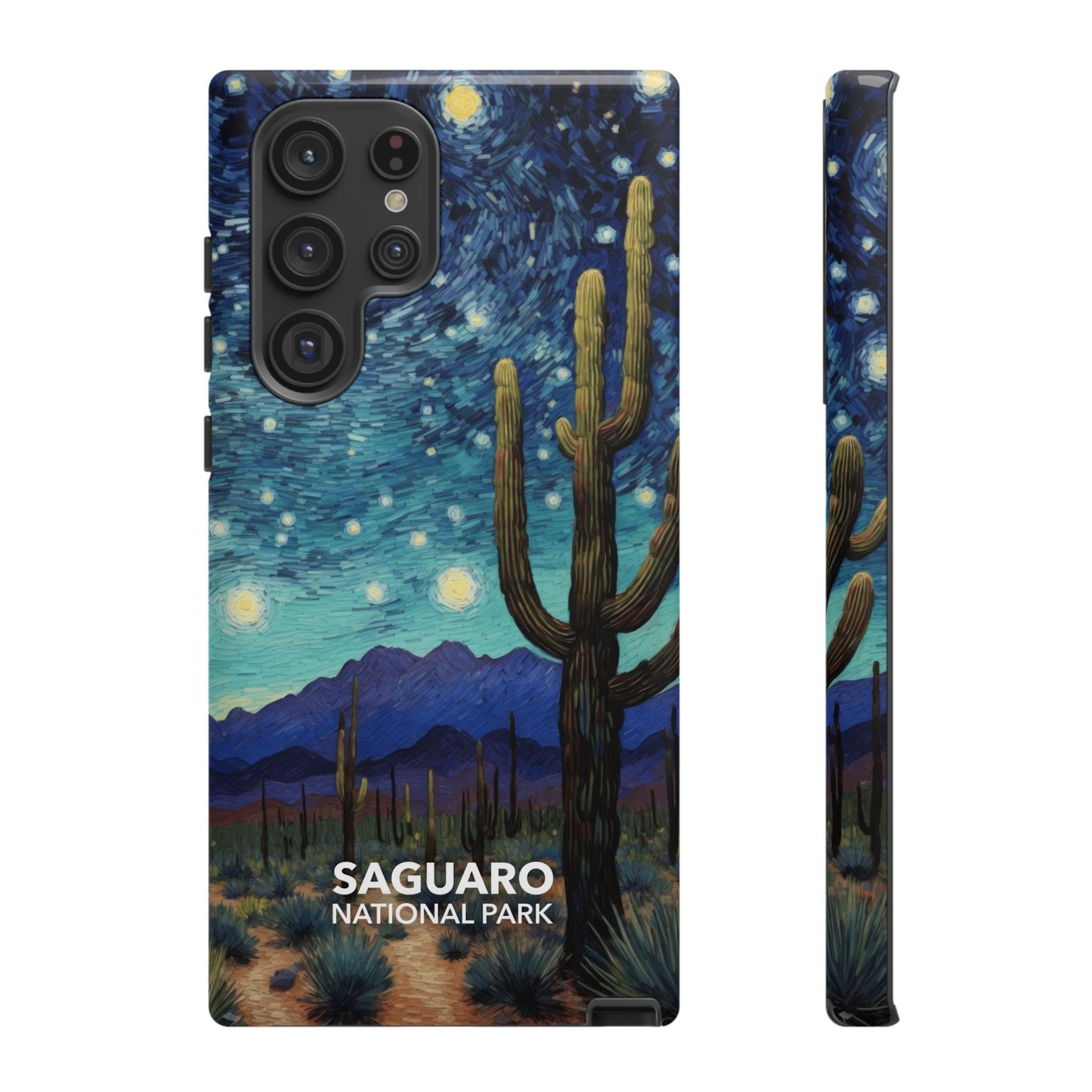 Saguaro National Park Phone Case - Starry Night