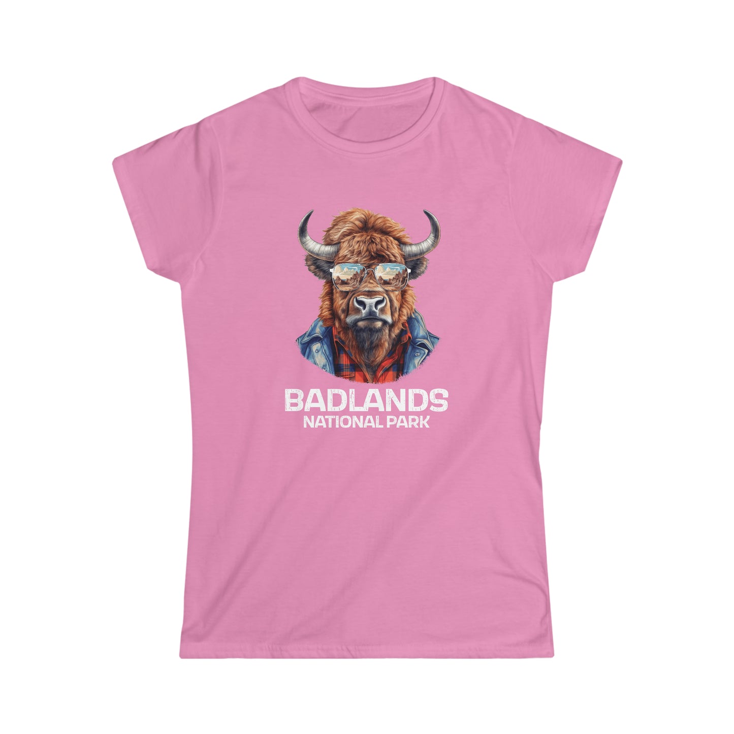 Badlands National Park Women's T-Shirt - Cool Bison