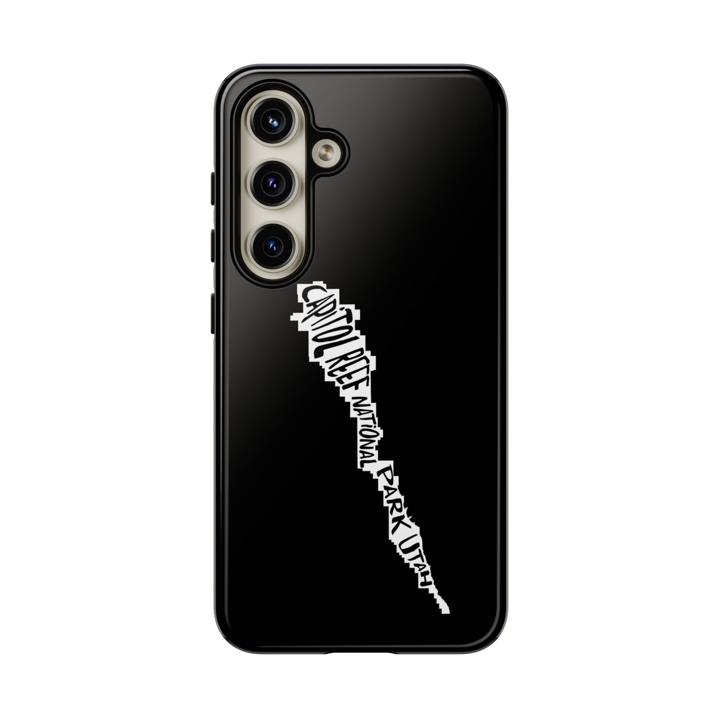 Capitol Reef National Park Phone Case - Map Design