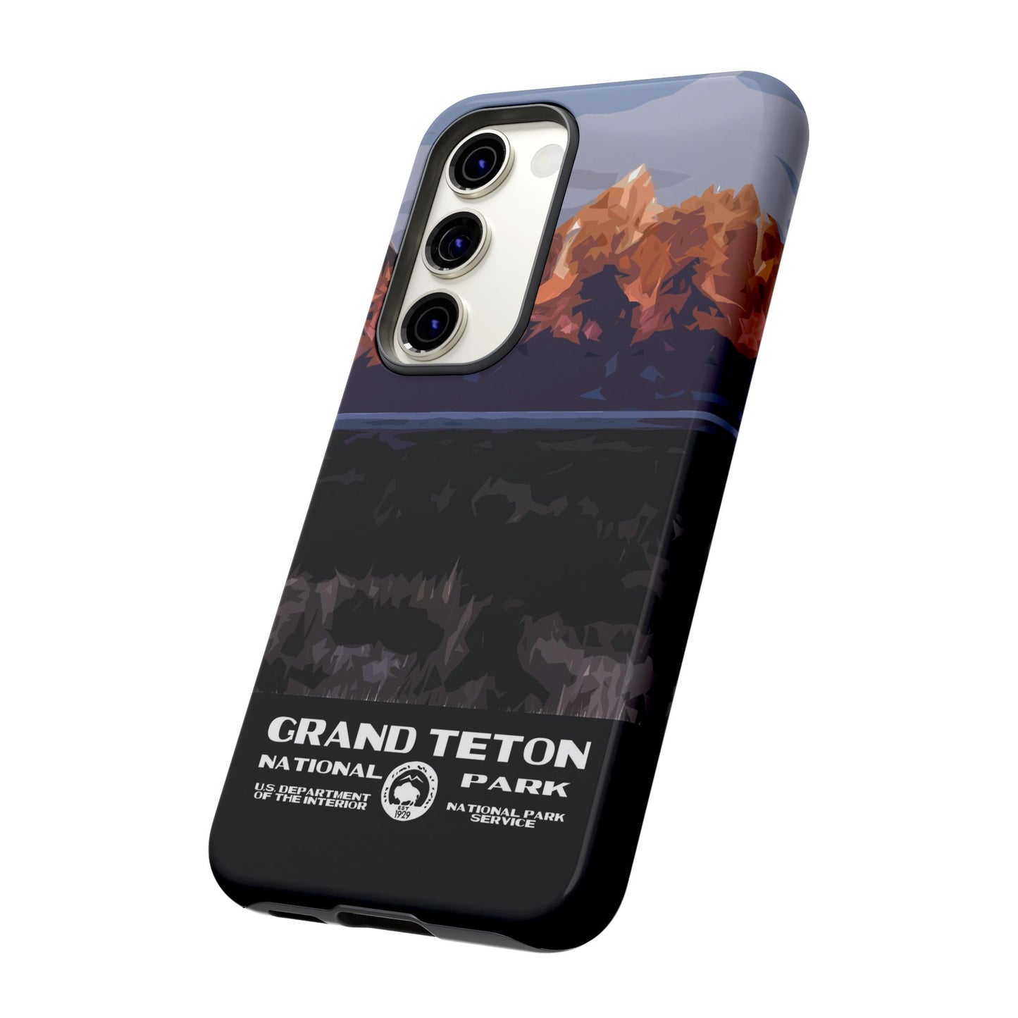 Grand Teton National Park Phone Case - WPA Style