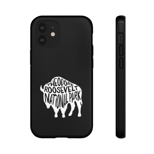 Theodore Roosevelt National Park Phone Case - Bison Design