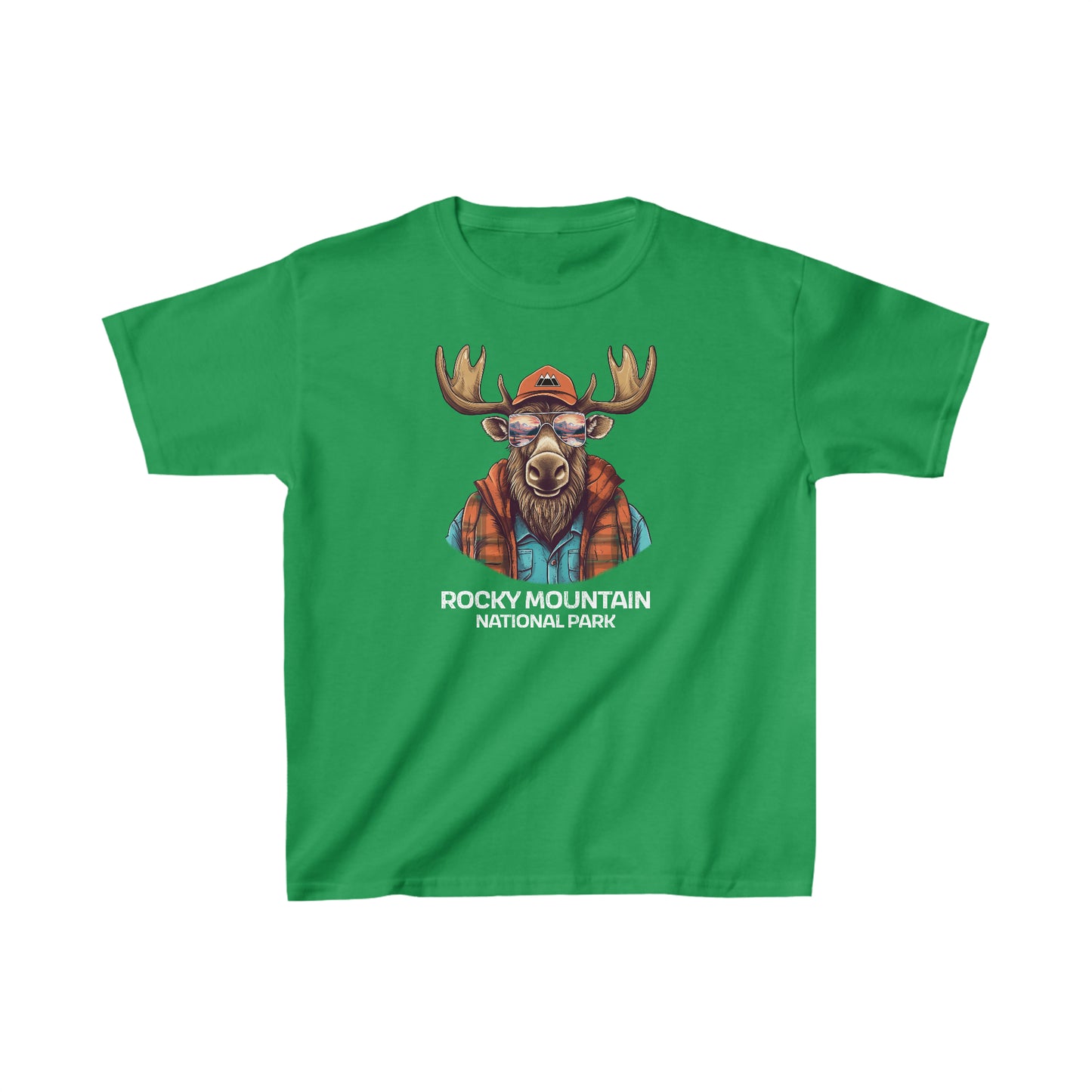 Rocky Mountain National Park Child T-Shirt - Cool Moose