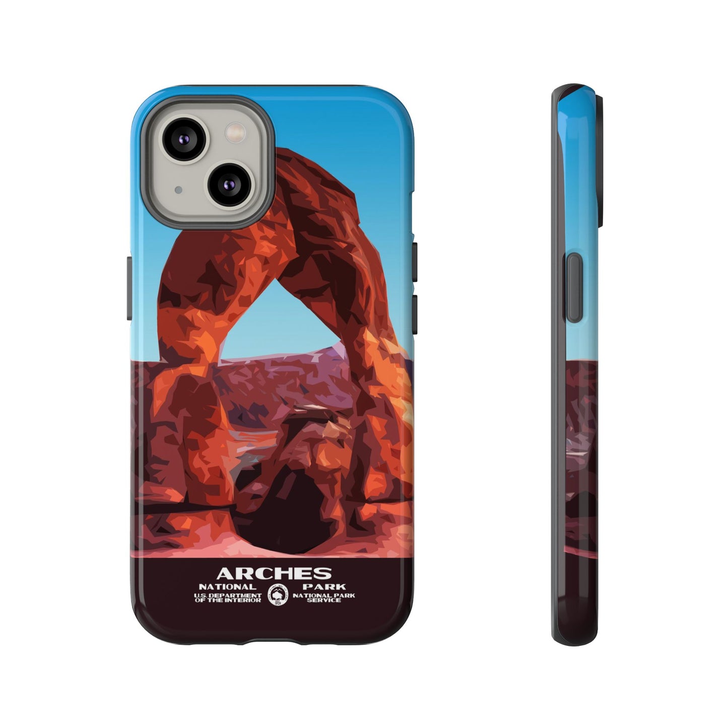 Arches National Park Phone Case - WPA Style