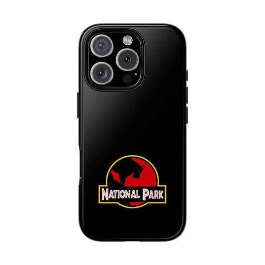 Mountain Goat National Park Phone Case - Parody Logo