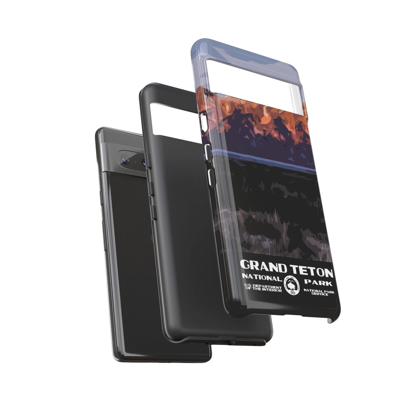 Grand Teton National Park Phone Case - WPA Style