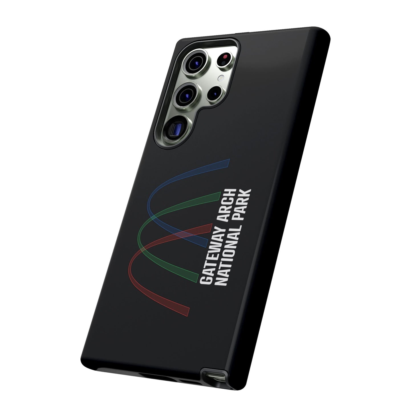 Gateway Arch National Park Phone Case - Histogram Design