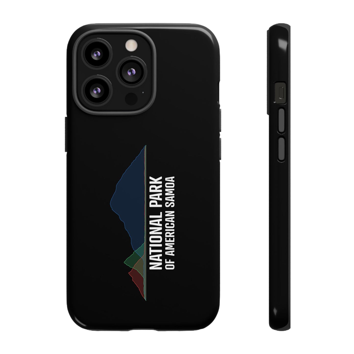 National Park of American Samoa Phone Case - Histogram Design