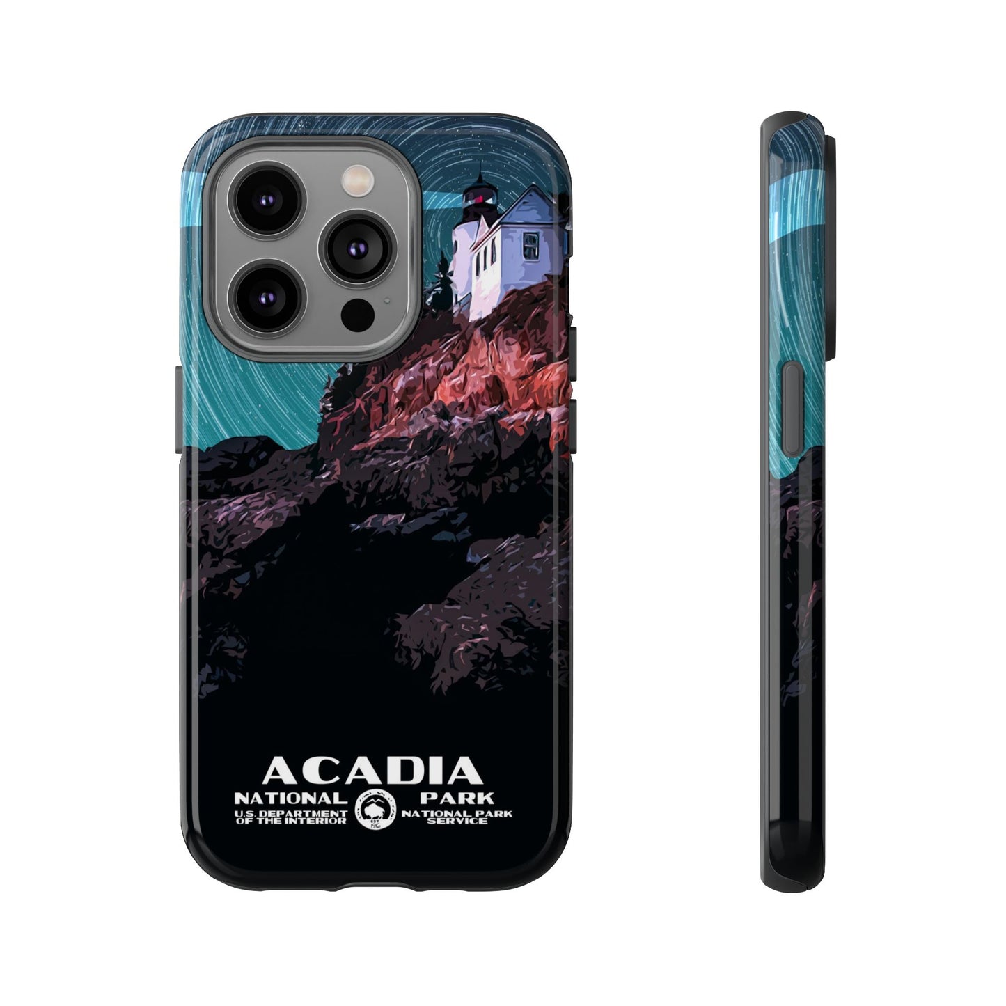 Acadia National Park Phone Case - WPA Style