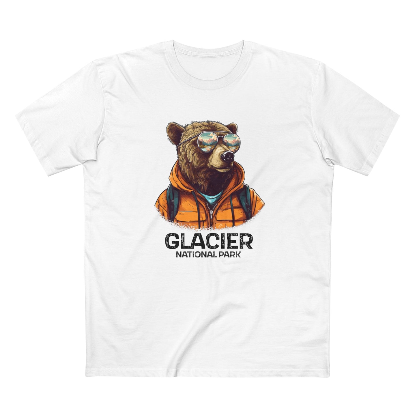 Glacier National Park T-Shirt - Grizzly Bear