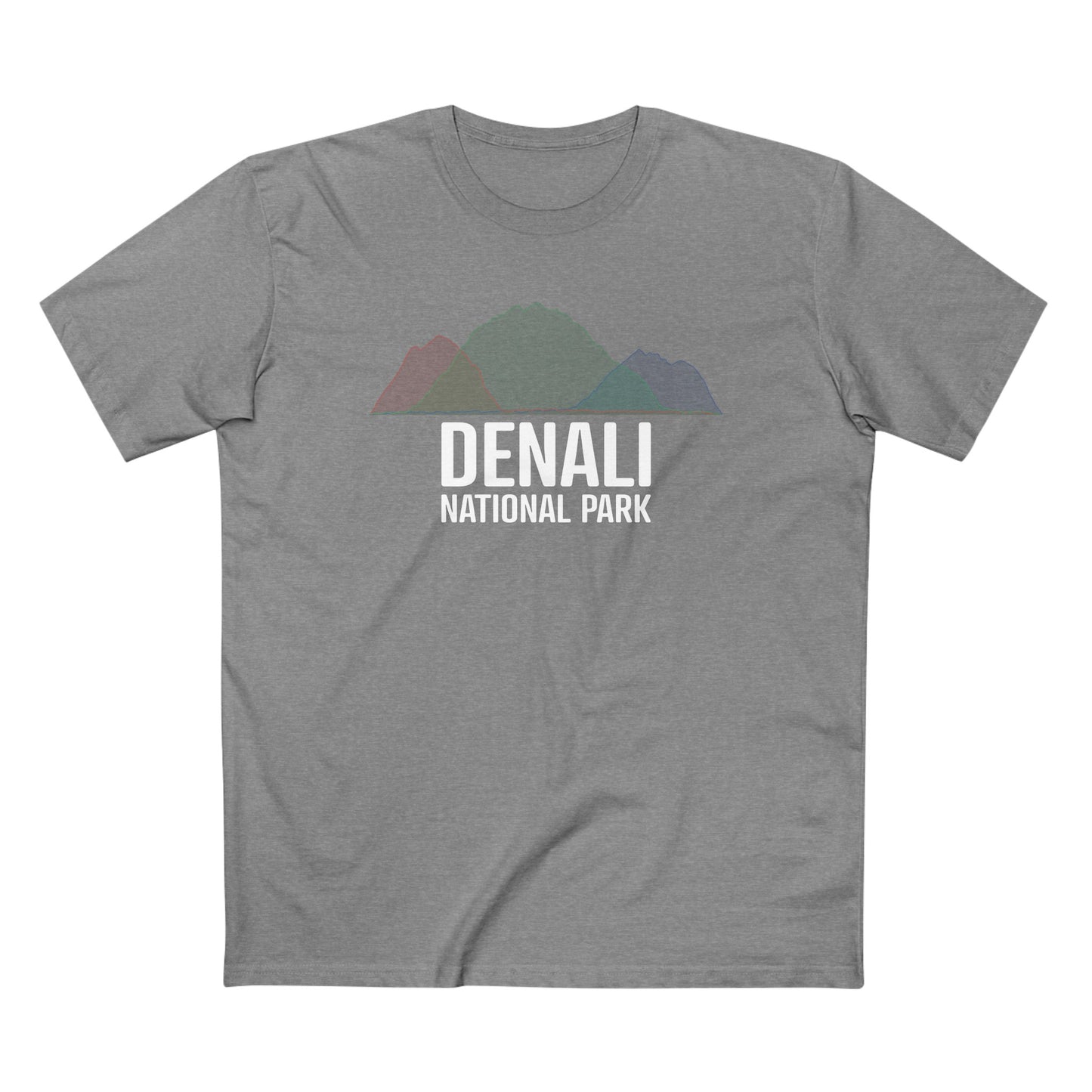 Denali National Park T-Shirt - Histogram Design