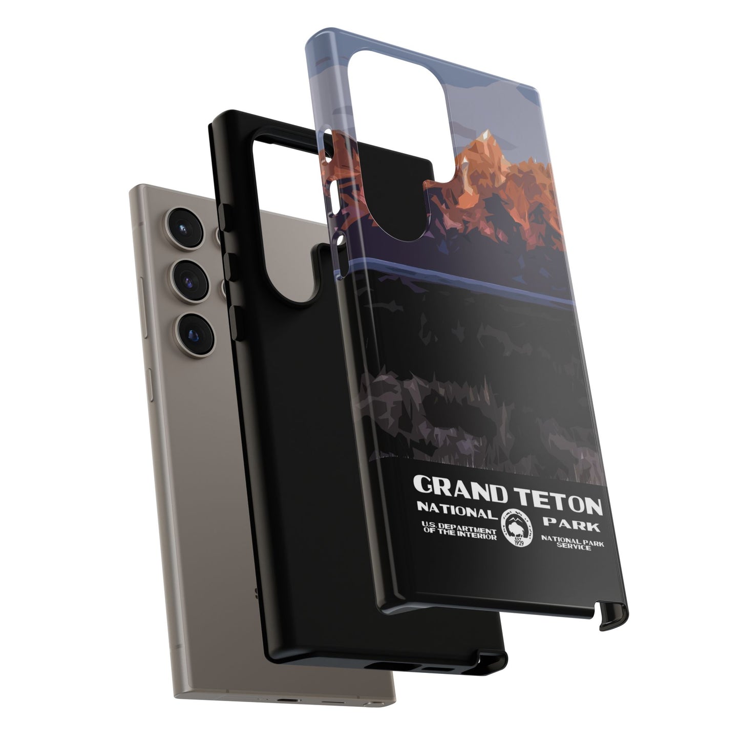 Grand Teton National Park Phone Case - WPA Style