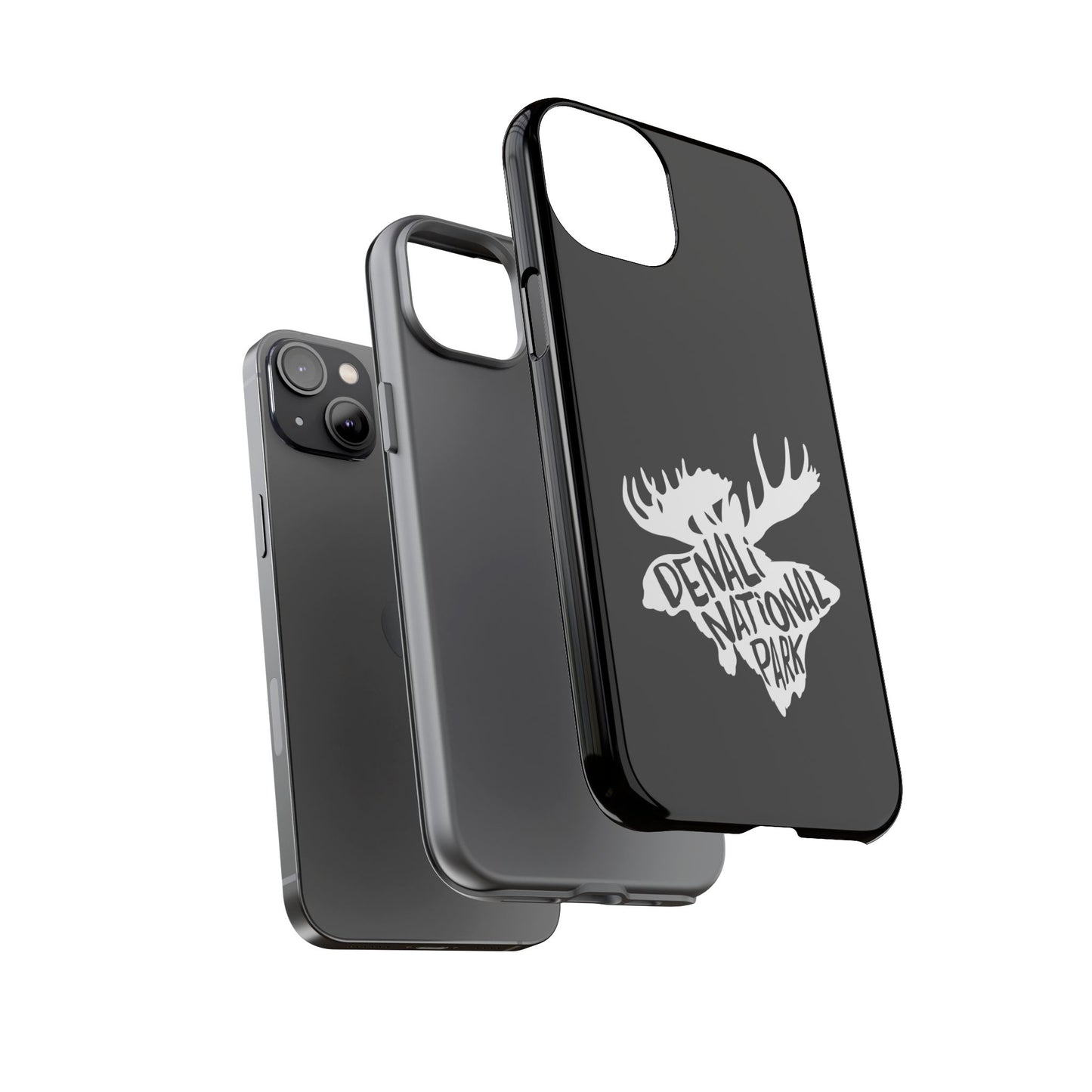 Denali National Park Phone Case - Moose Design