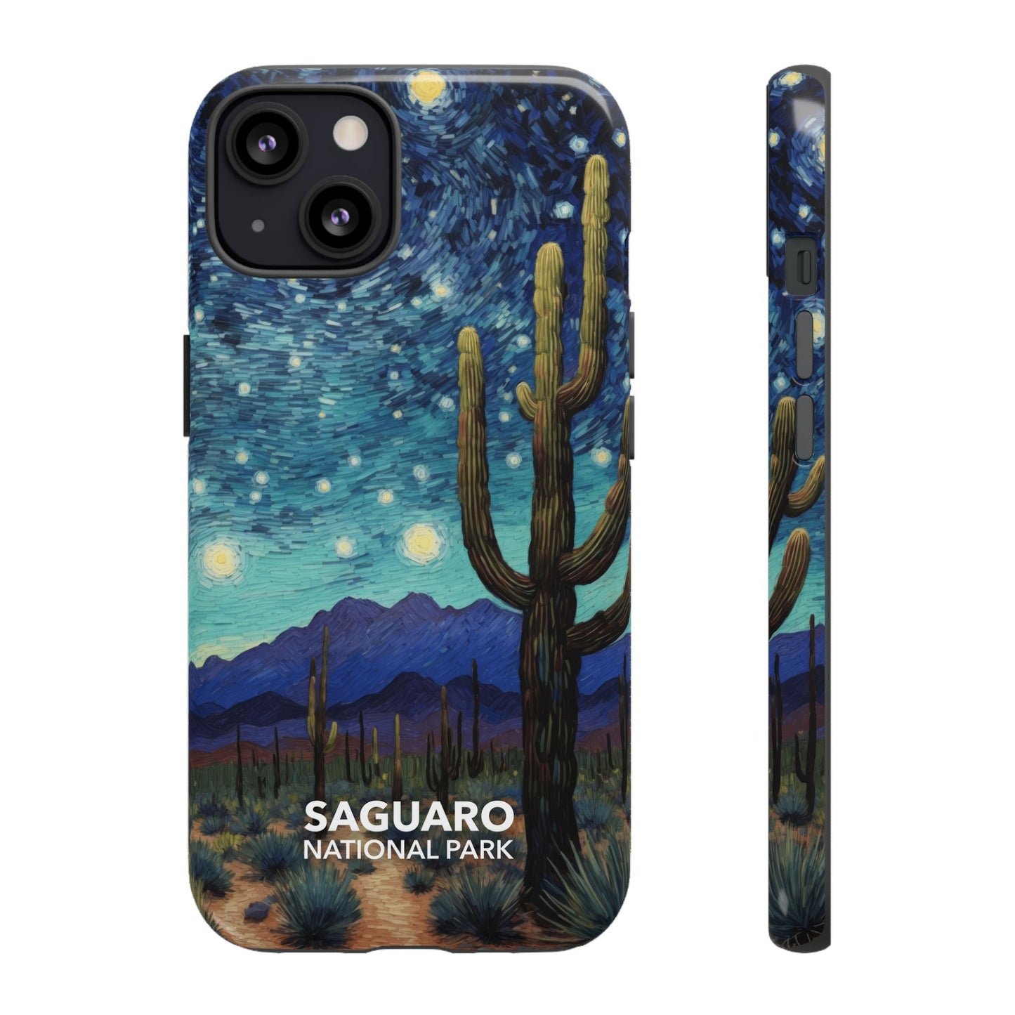 Saguaro National Park Phone Case - Starry Night