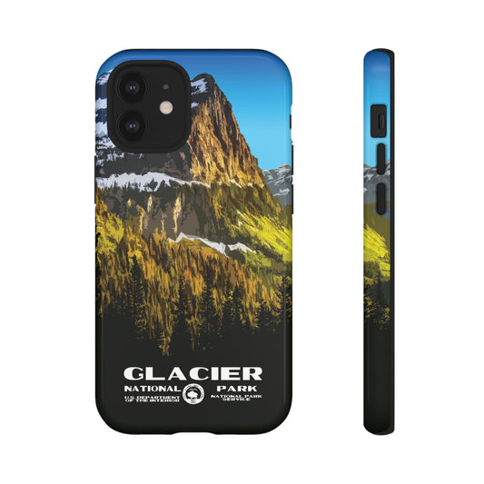 Glacier National Park Phone Case - WPA Style