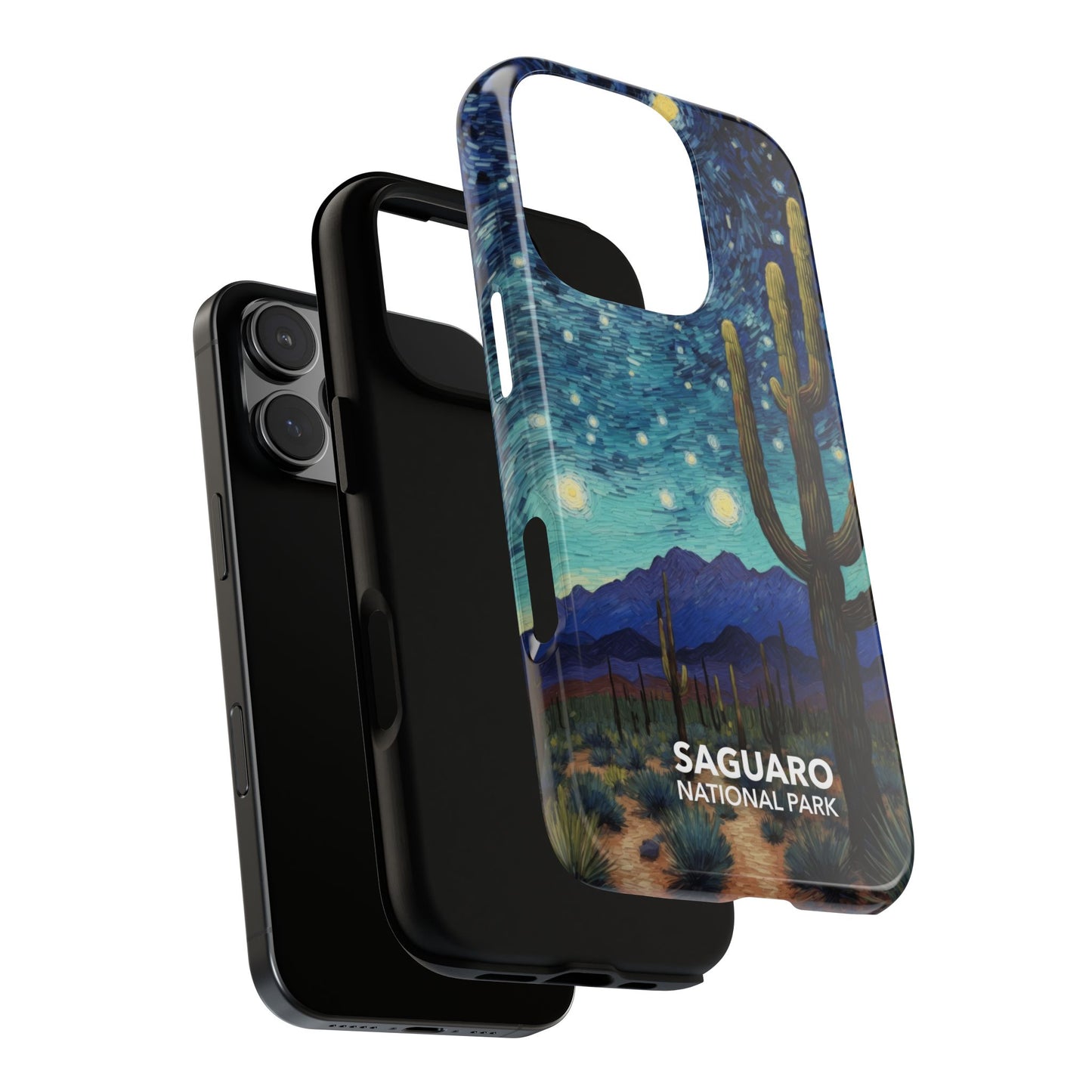 Saguaro National Park Phone Case - Starry Night