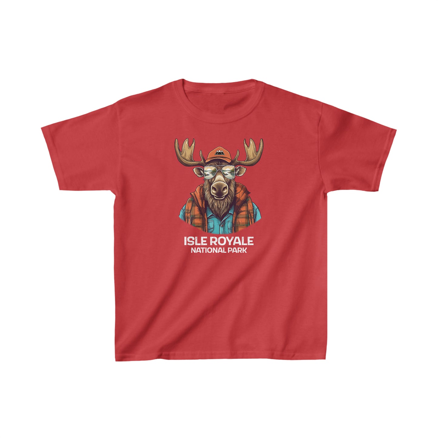 Isle Royale National Park Child T-Shirt - Cool Moose