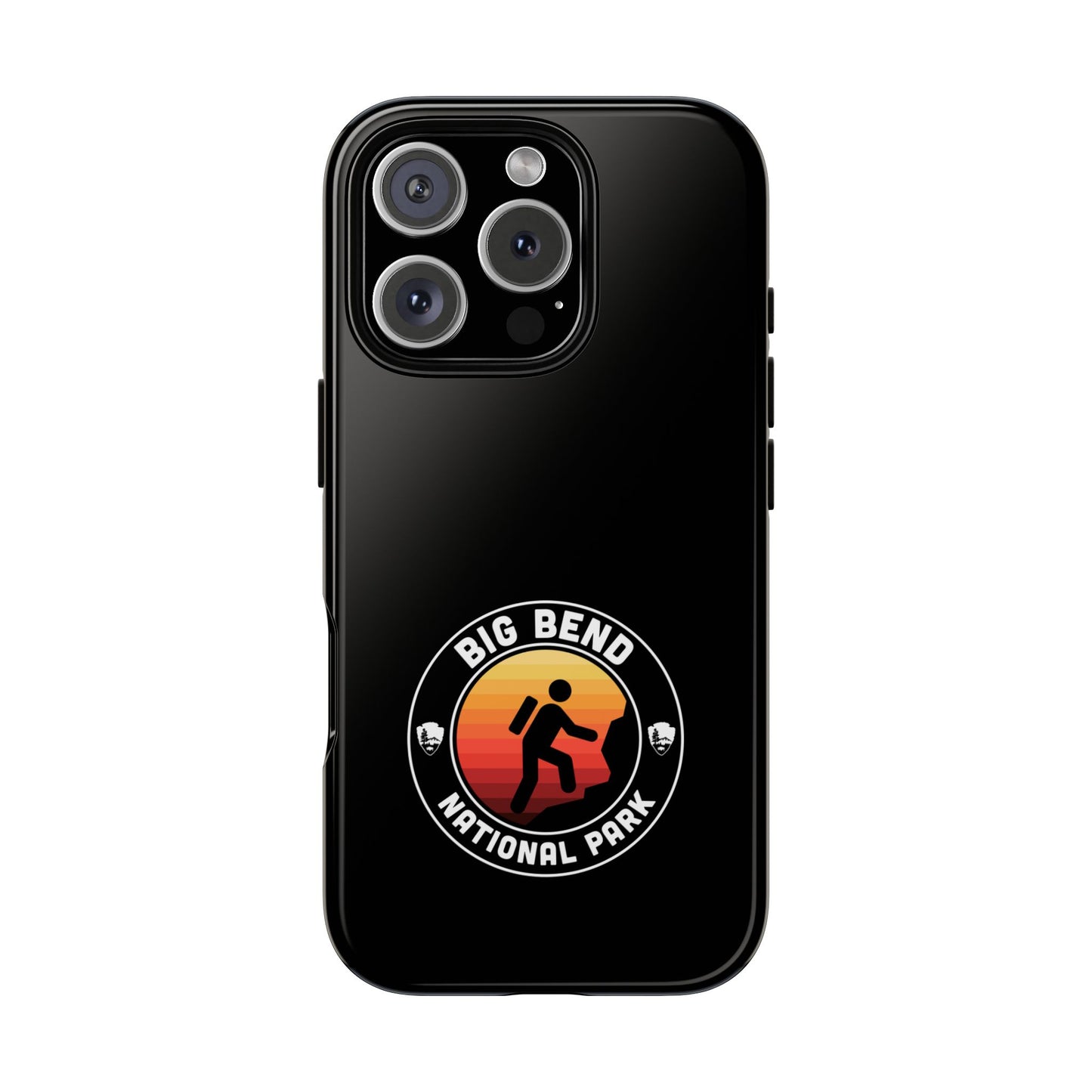 Big Bend National Park Phone Case - Round Emblem Design