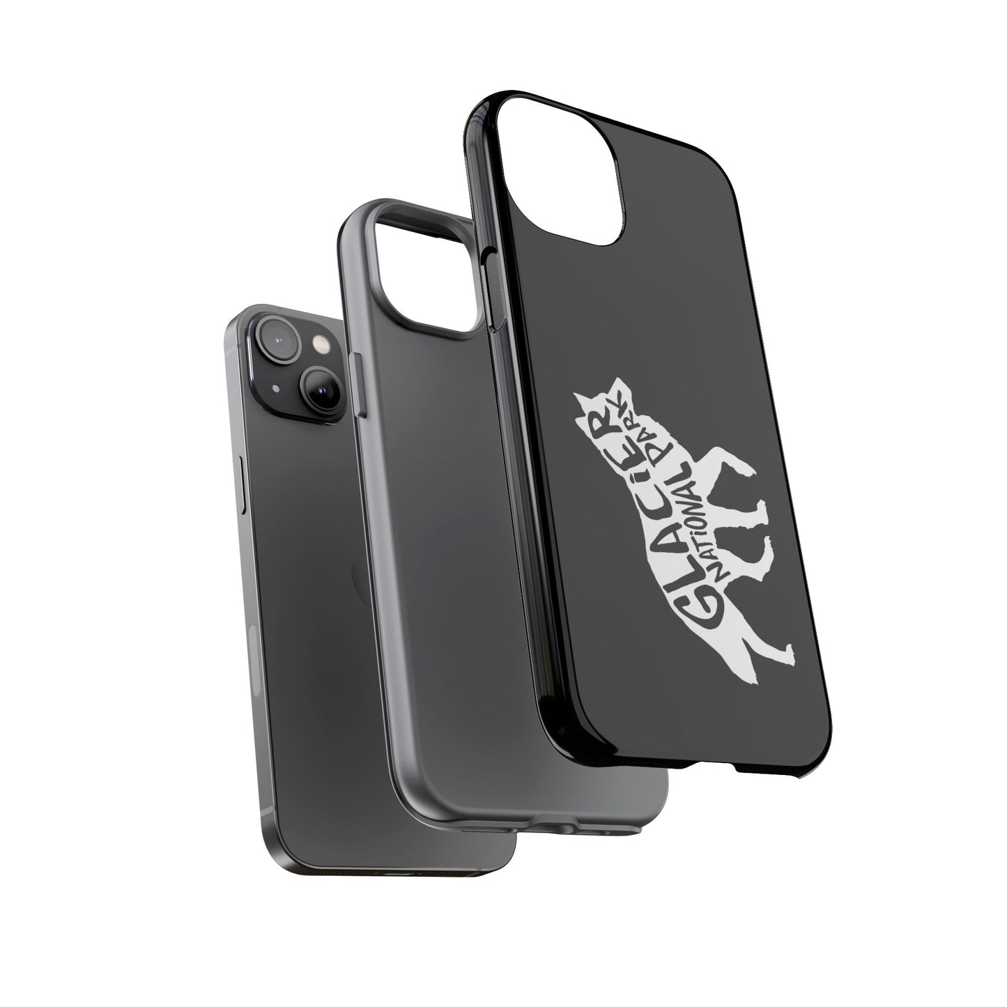 Glacier National Park Phone Case - Wolf Design