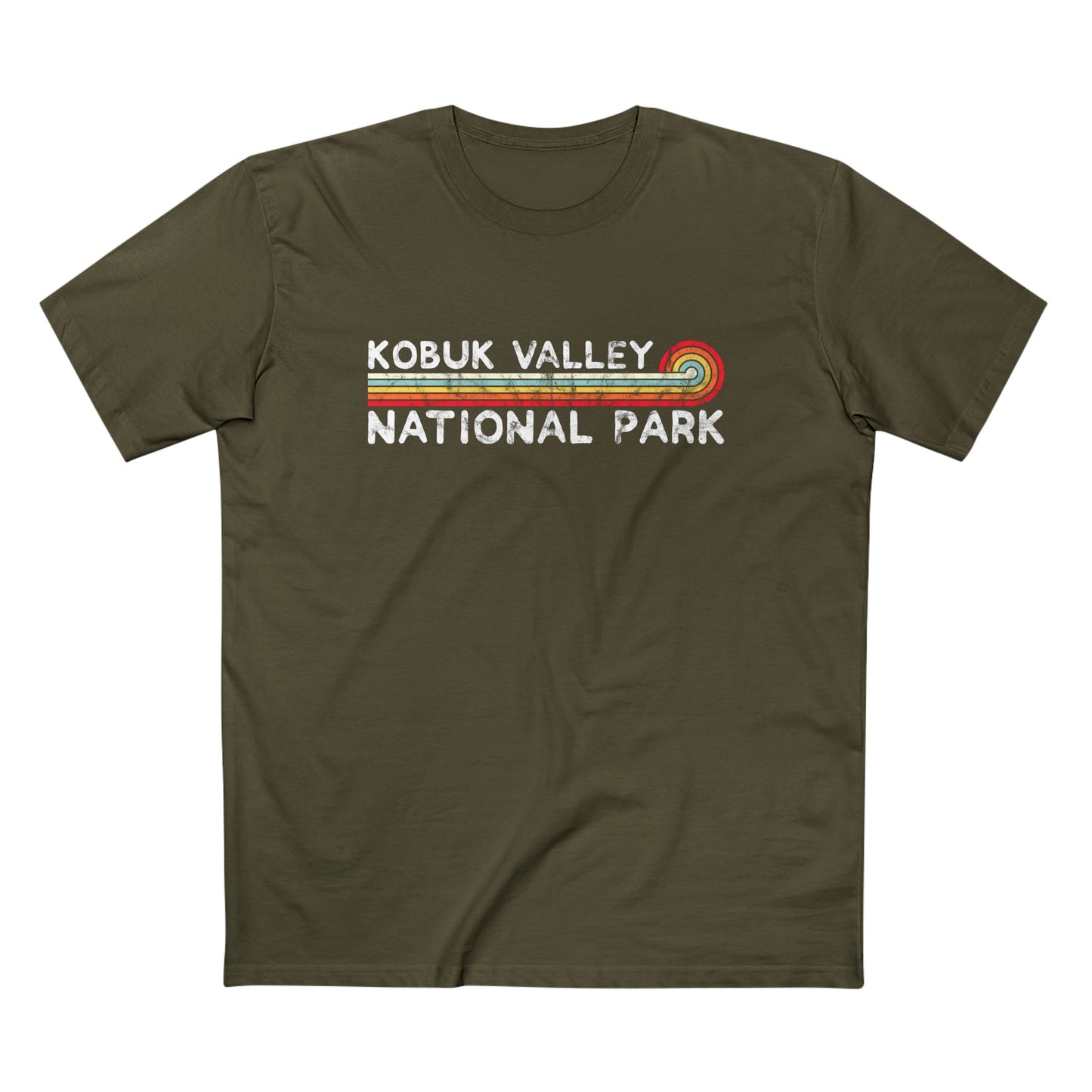 Kobuk Valley National Park T-Shirt - Vintage Stretched Sunrise
