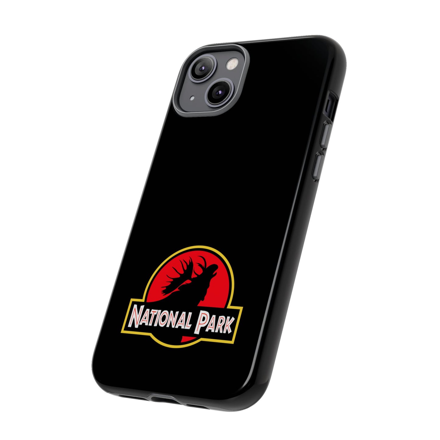 Moose National Park Phone Case - Parody Logo