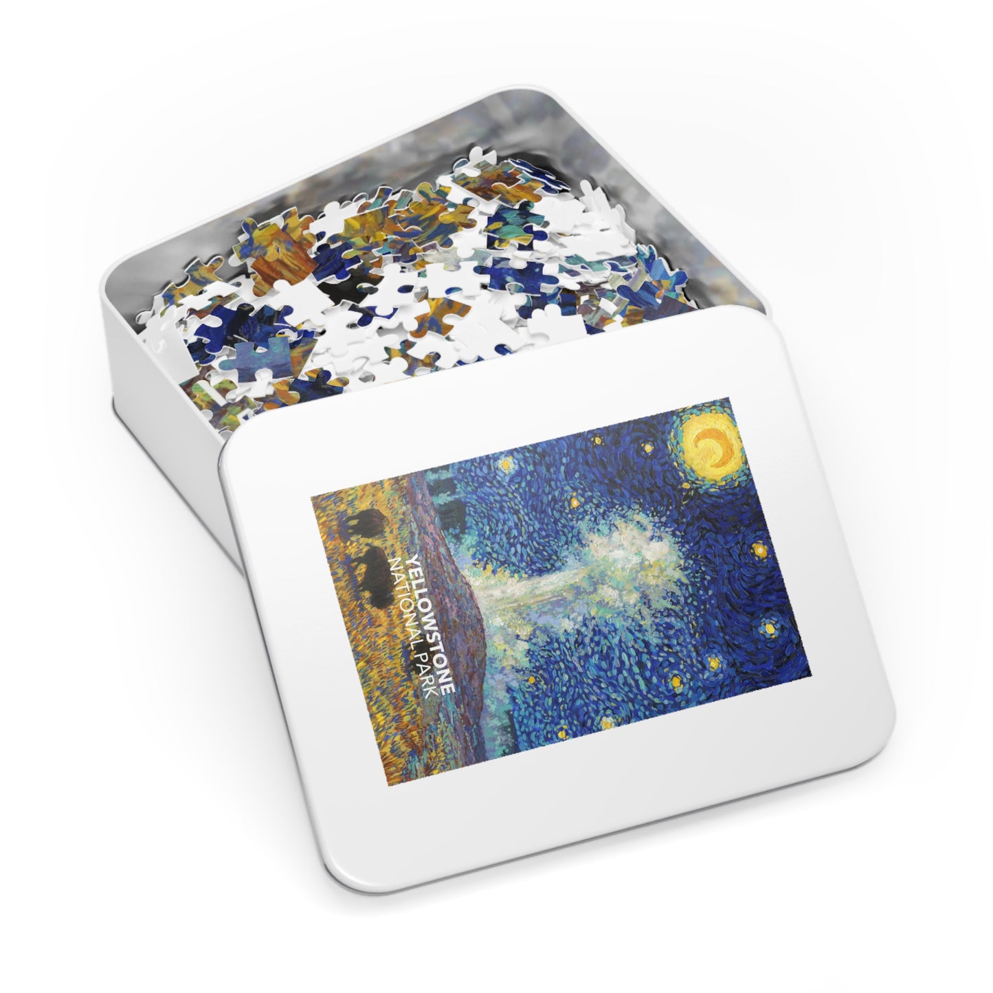 Yellowstone National Park Jigsaw Puzzle - The Starry Night